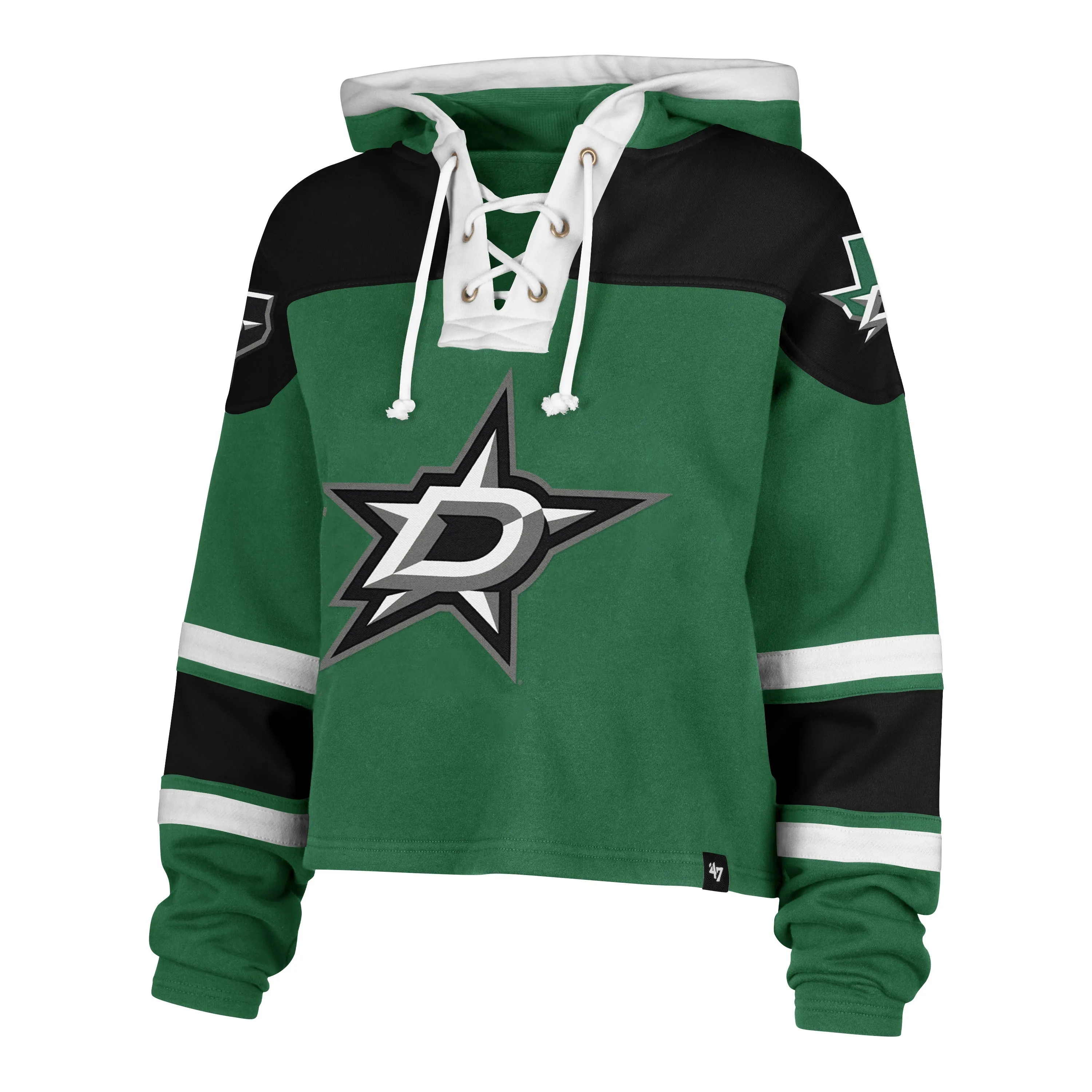 DALLAS STARS CROPPED SUPERIOR '47 LACER HOOD WOMEN sold by 47