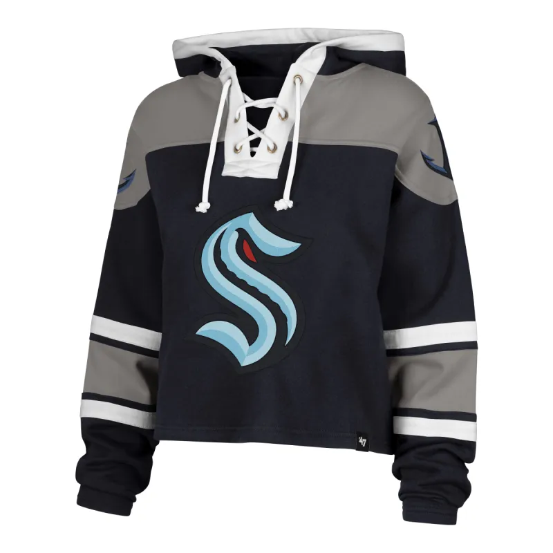 SEATTLE KRAKEN CROPPED SUPERIOR '47 LACER HOOD WOMENS sold by 47