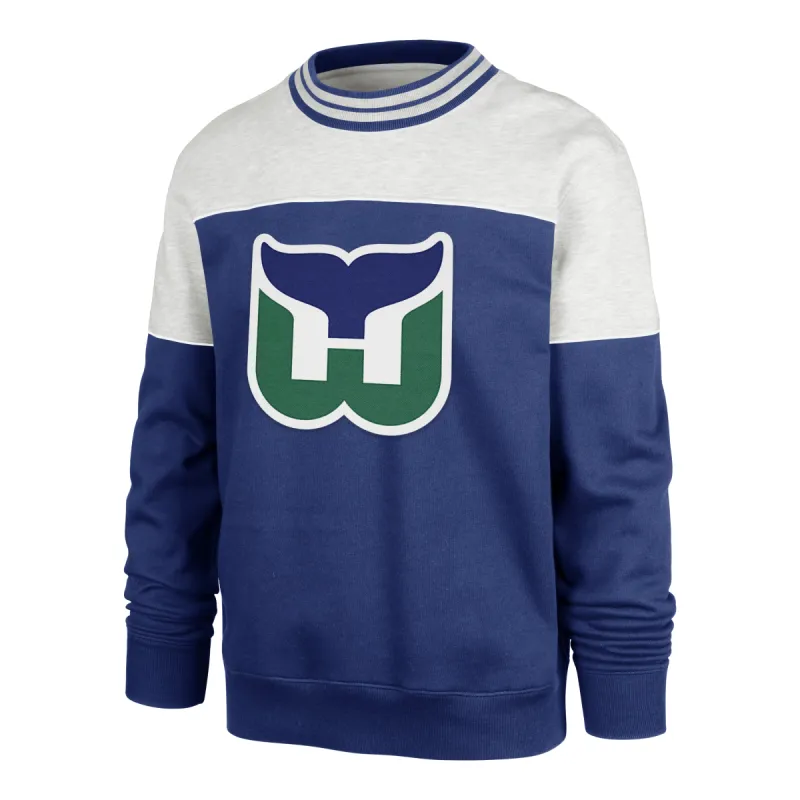 HARTFORD WHALERS VINTAGE SATIN LOCK '47 BRYSON CREW sold by 47