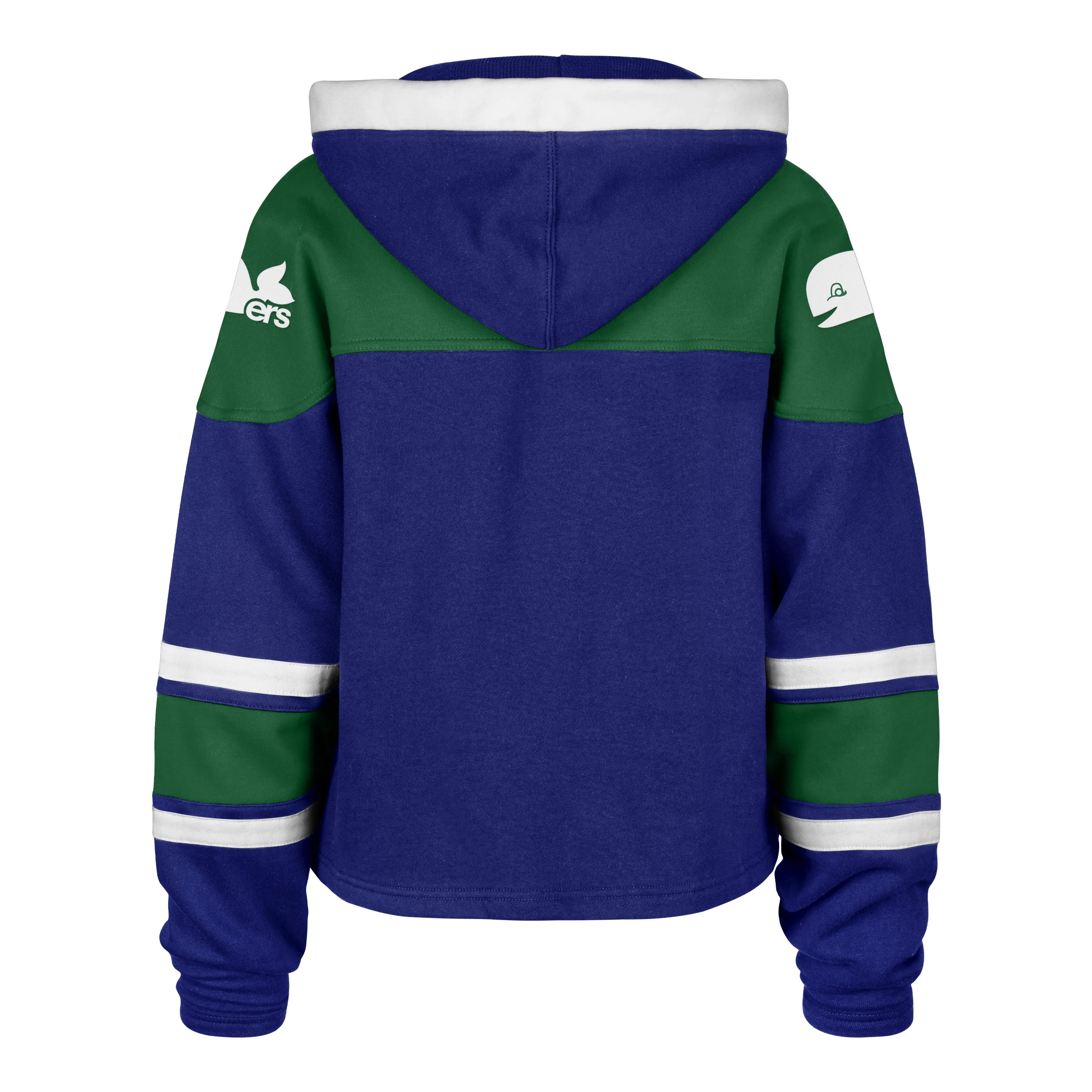 HARTFORD WHALERS VINTAGE CROPPED SUPERIOR '47 LACER HOOD WOMENS sold by 47 product image thumbnail 2