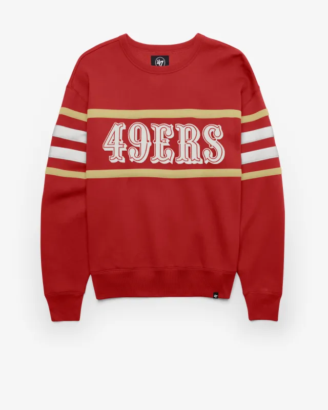 SAN FRANCISCO 49ERS HISTORIC COACHES CORNER OVATION '47 LOWER EAST CREW sold by 47