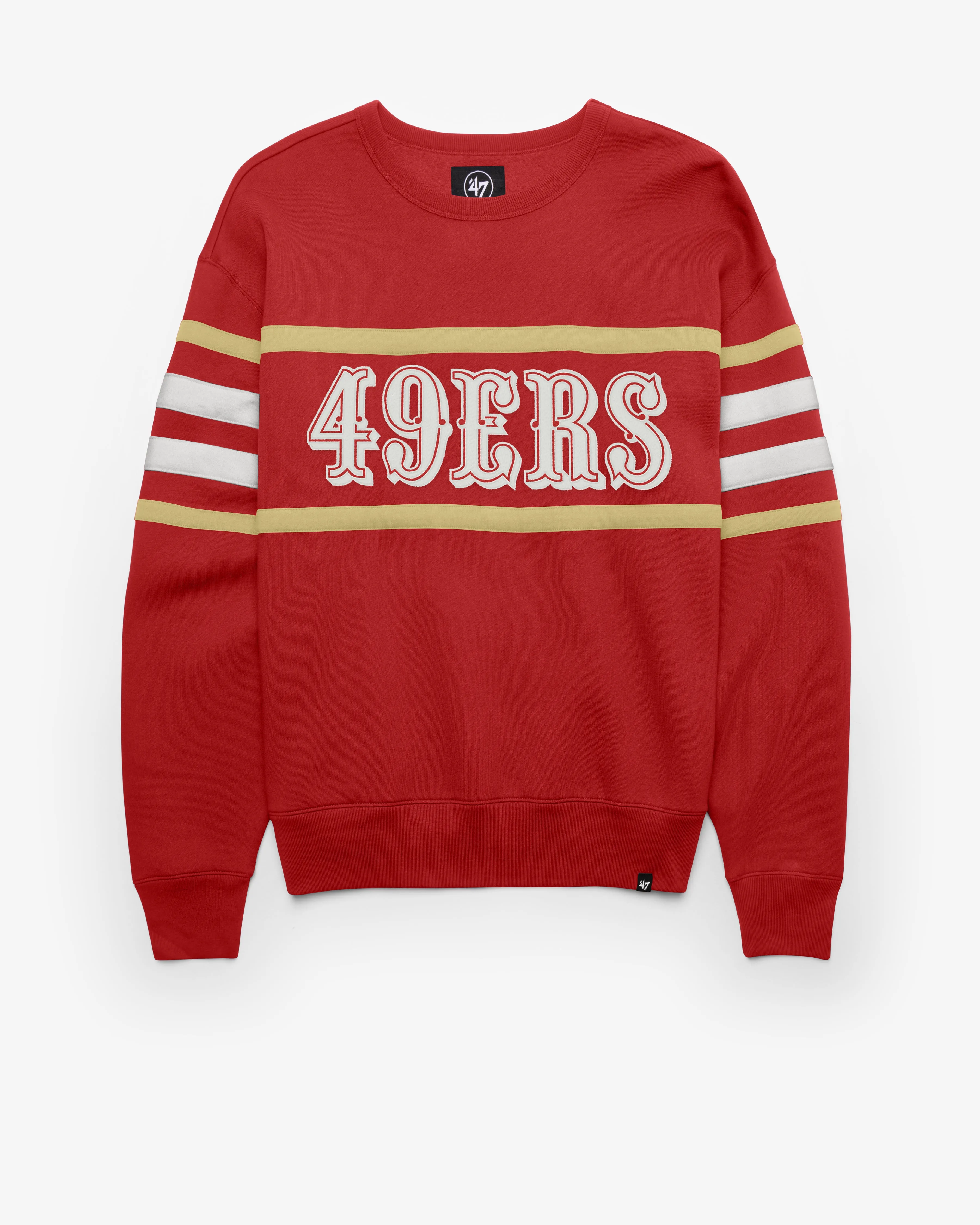 SAN FRANCISCO 49ERS HISTORIC COACHES CORNER OVATION '47 LOWER EAST CREW sold by 47