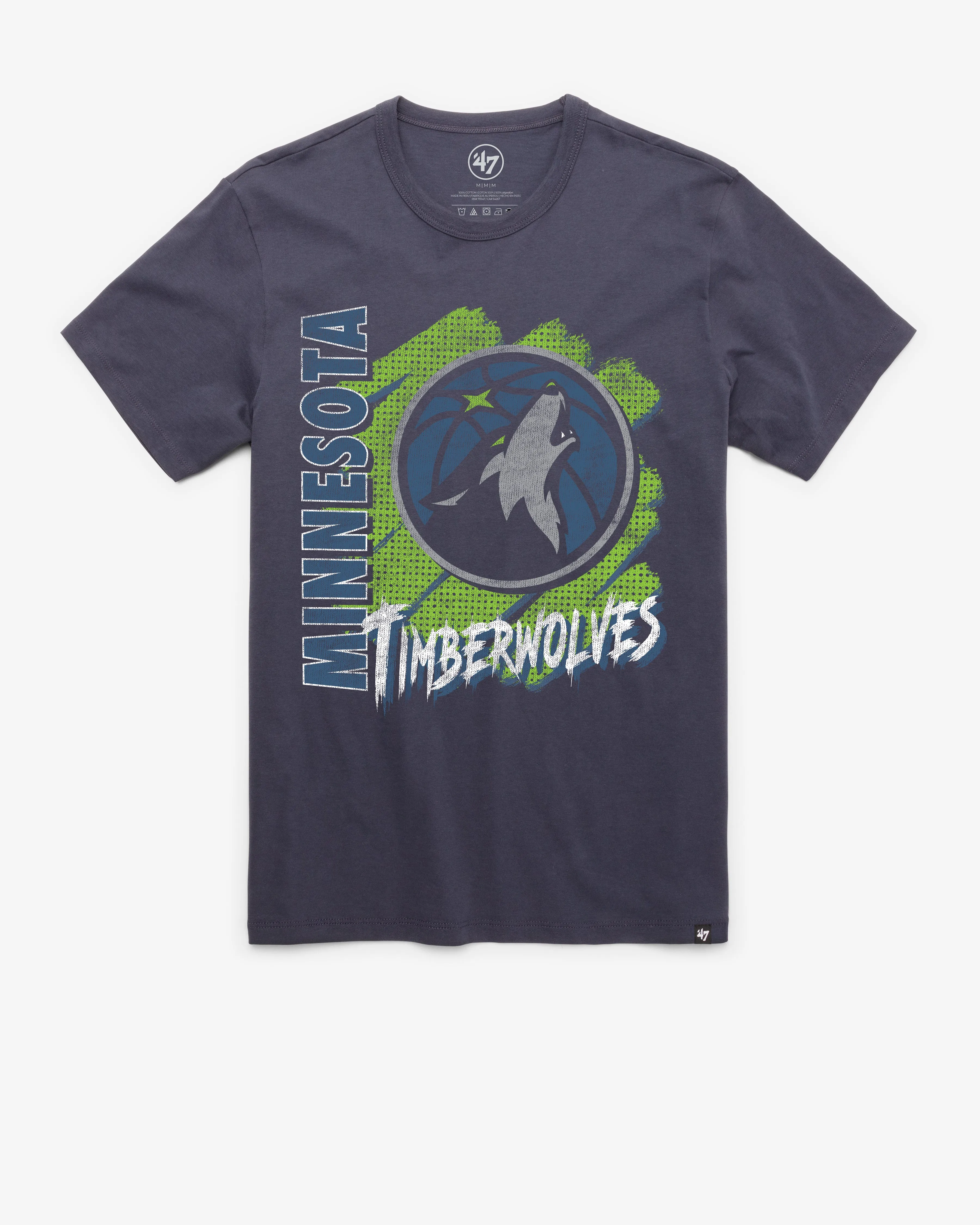 MINNESOTA TIMBERWOLVES FRONT ROW '47 FRANKLIN TEE sold by 47