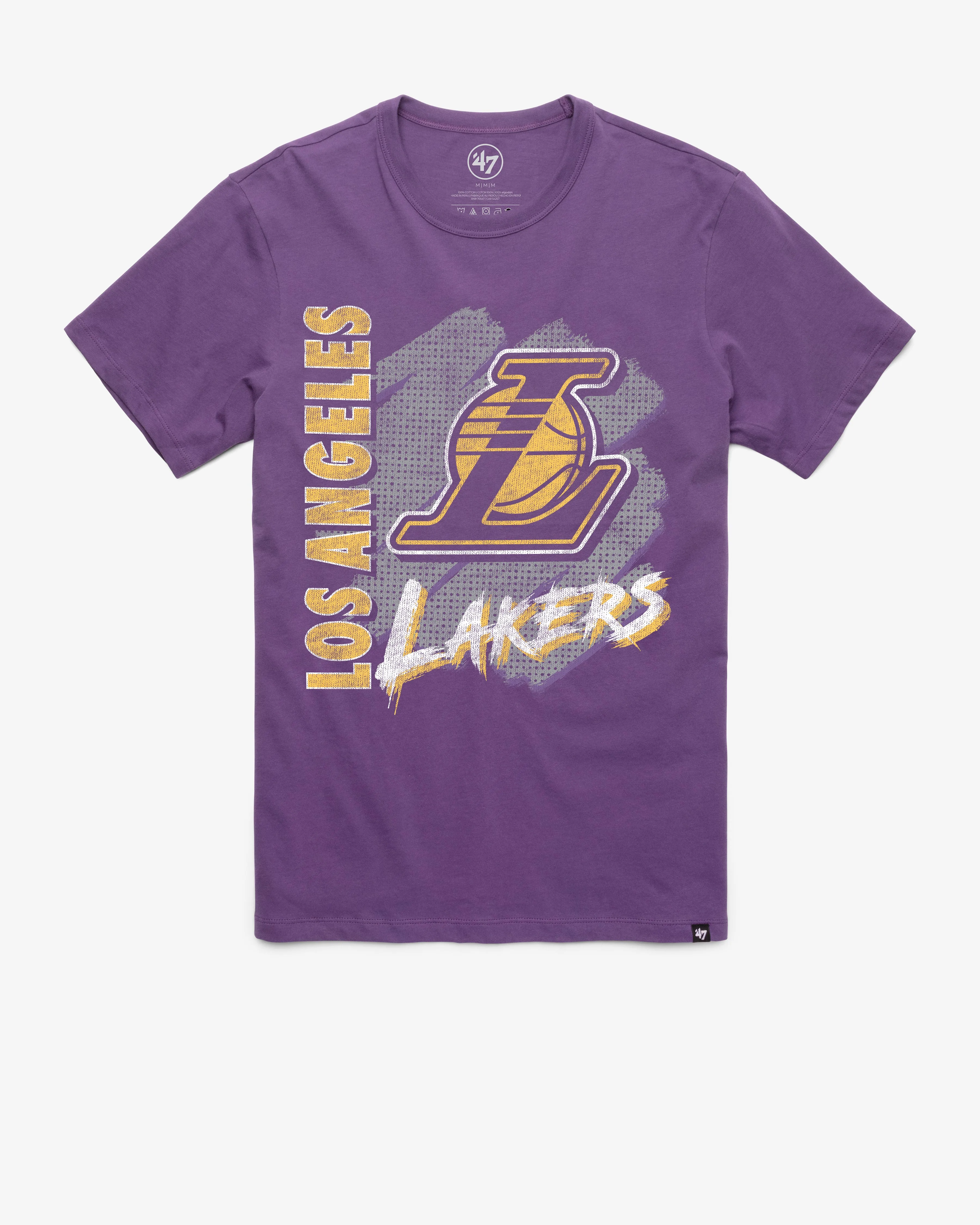 LOS ANGELES LAKERS FRONT ROW '47 FRANKLIN TEE sold by 47
