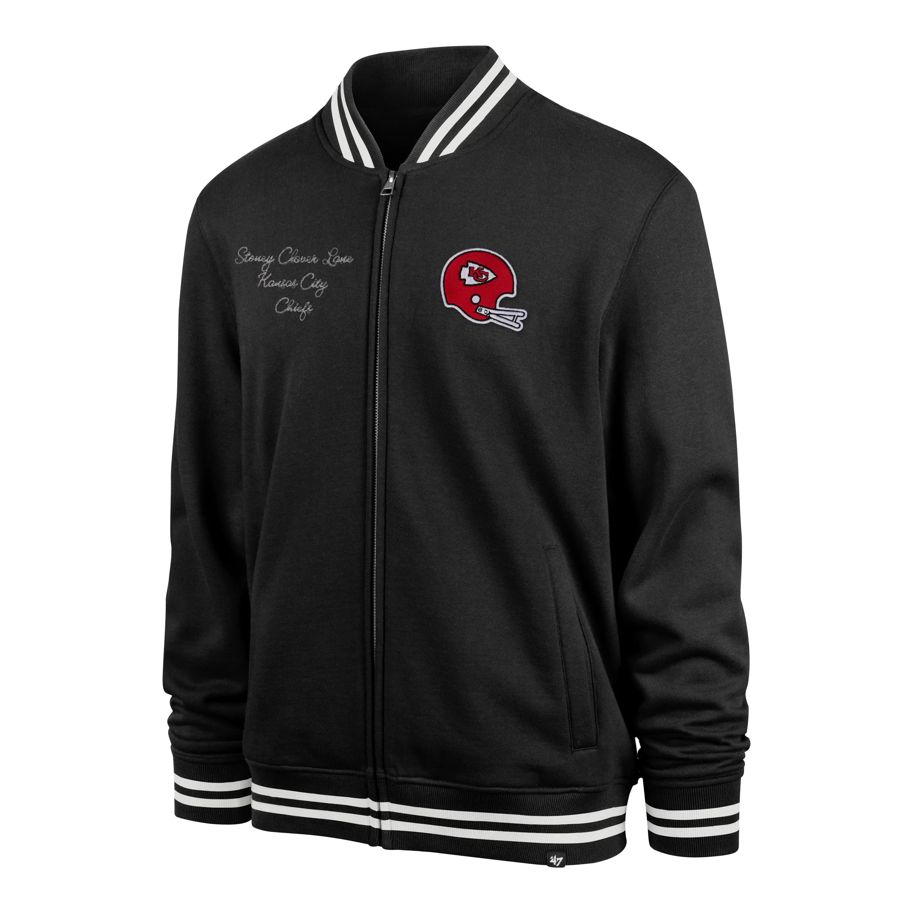 KANSAS CITY CHIEFS STONEY CLOVER LANE X '47 TRACK JACKET sold by 47