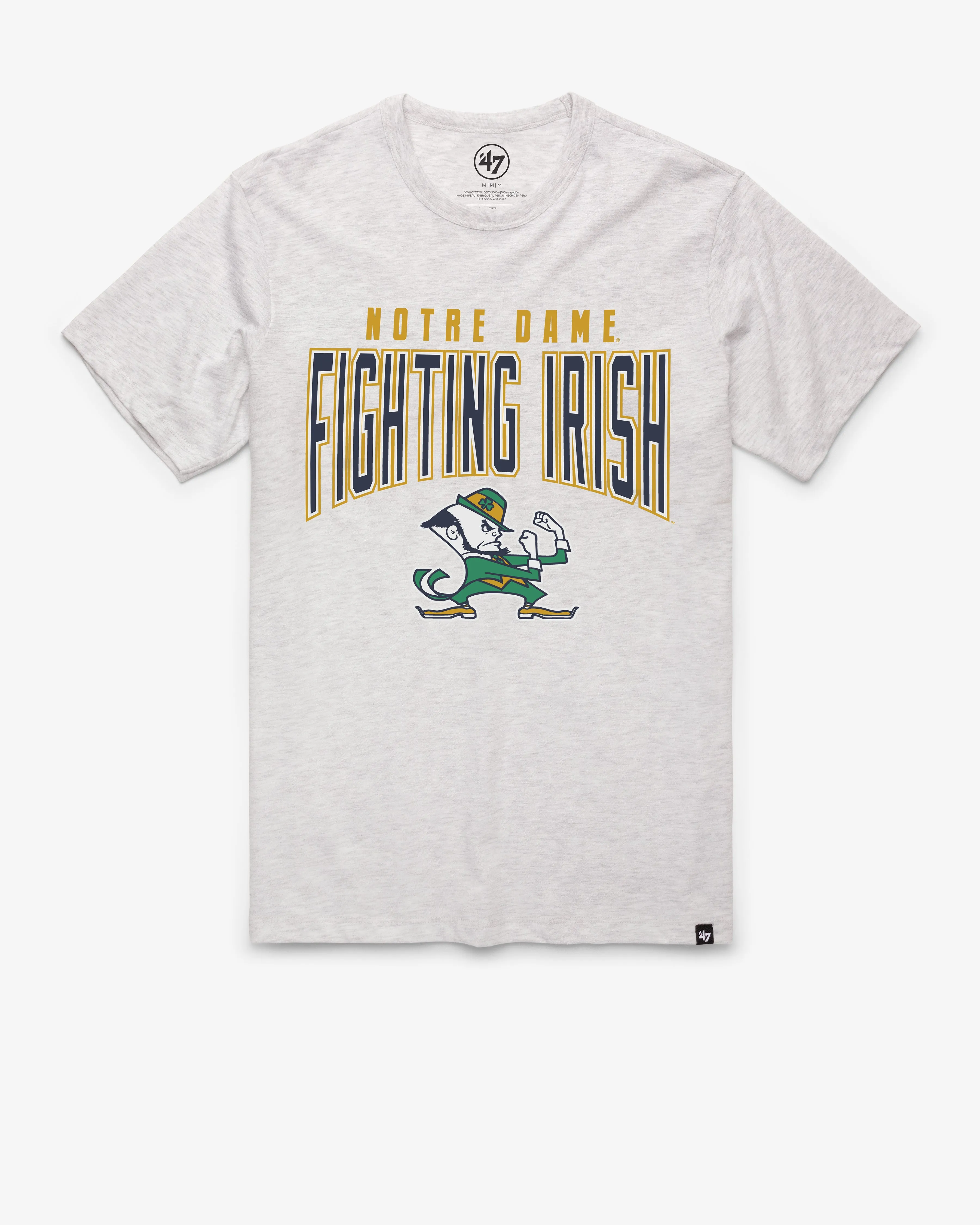 NOTRE DAME FIGHTING IRISH TEAM ELEMENTS ARCH '47 FRANKLIN TEE sold by 47