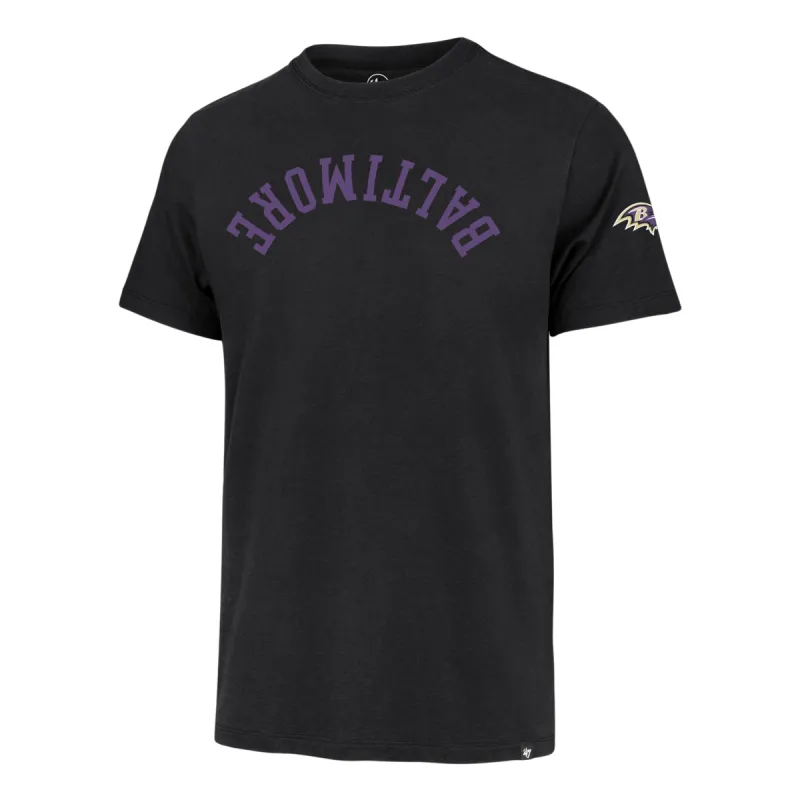 BALTIMORE RAVENS UPSIDE DOWN TWO PEAT '47 FRANKLIN TEE sold by 47
