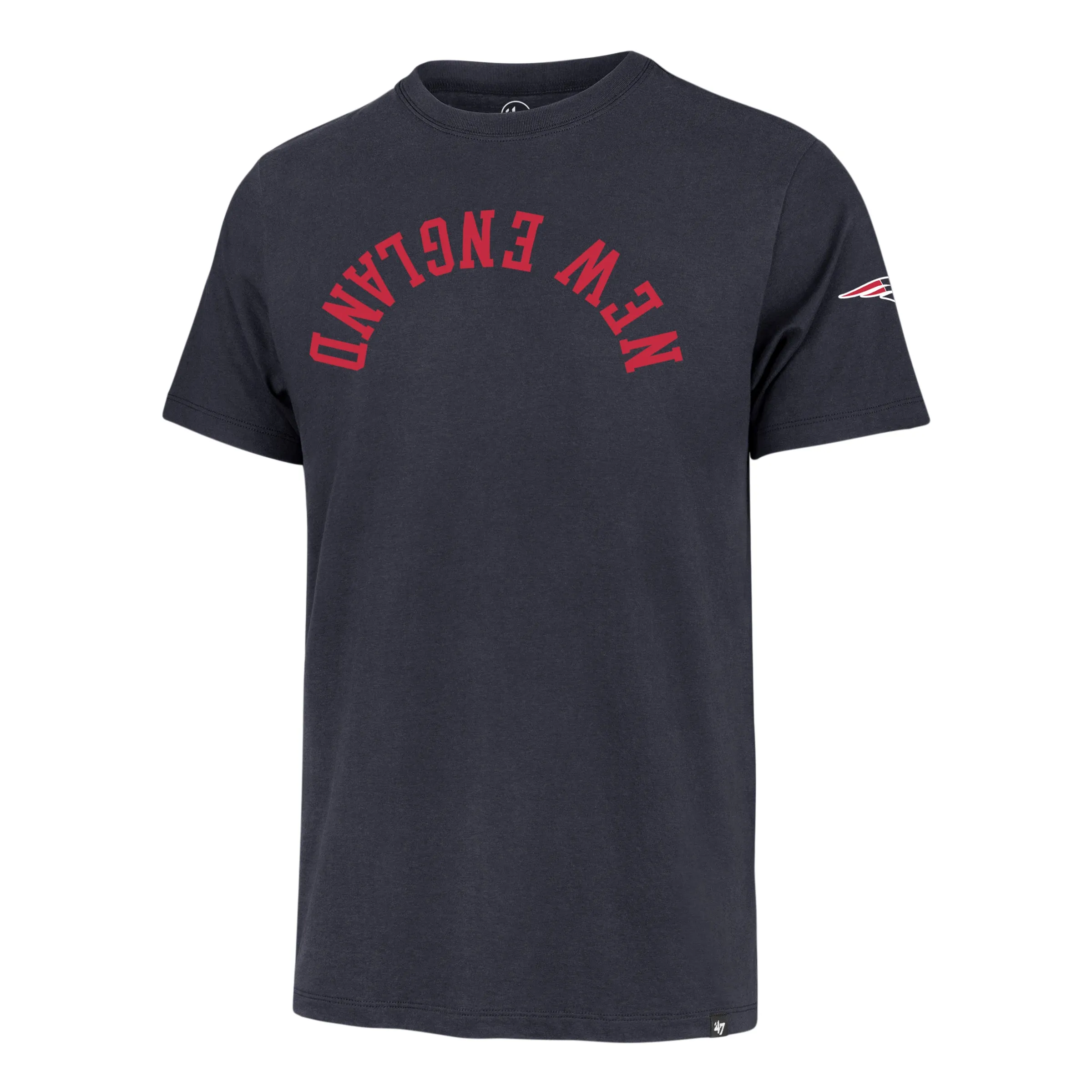 NEW ENGLAND PATRIOTS UPSIDE DOWN TWO PEAT '47 FRANKLIN TEE sold by 47