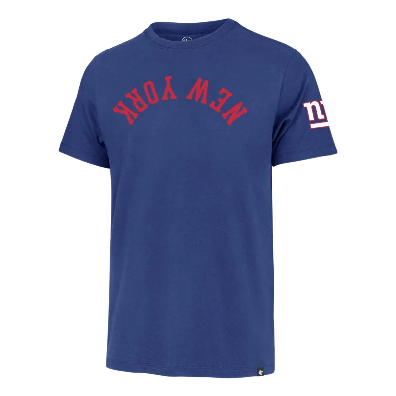 NEW YORK GIANTS UPSIDE DOWN TWO PEAT '47 FRANKLIN TEE sold by 47