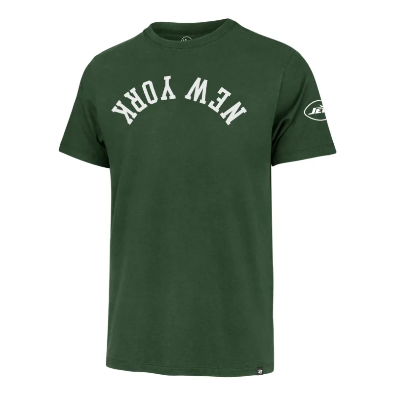 NEW YORK JETS UPSIDE DOWN TWO PEAT '47 FRANKLIN TEE sold by 47