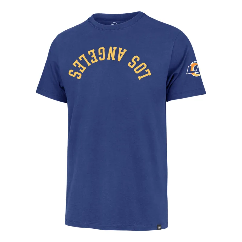 LOS ANGELES RAMS UPSIDE DOWN TWO PEAT '47 FRANKLIN TEE sold by 47