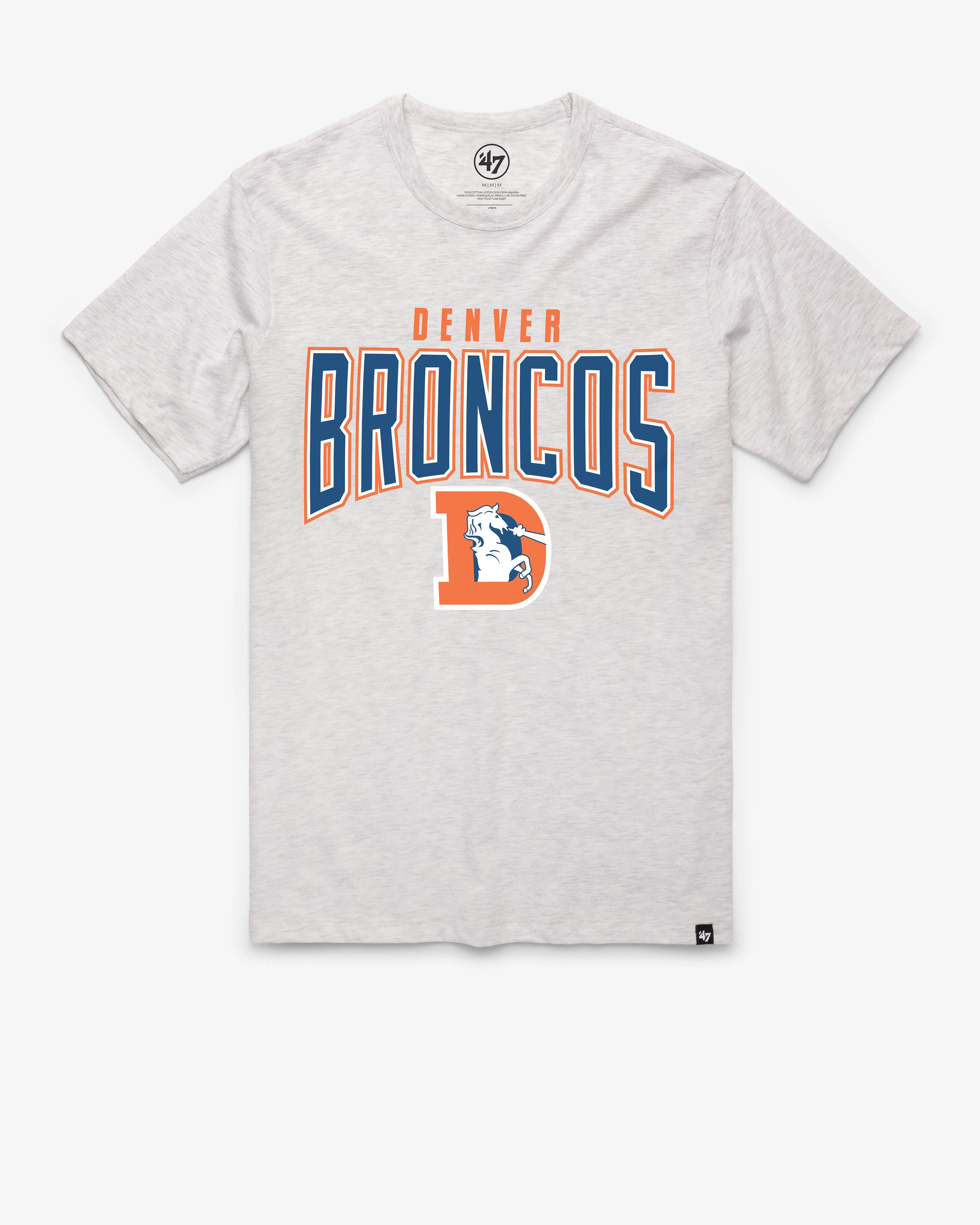 DENVER BRONCOS HISTORIC TEAM ELEMENTS ARCH '47 FRANKLIN TEE sold by 47