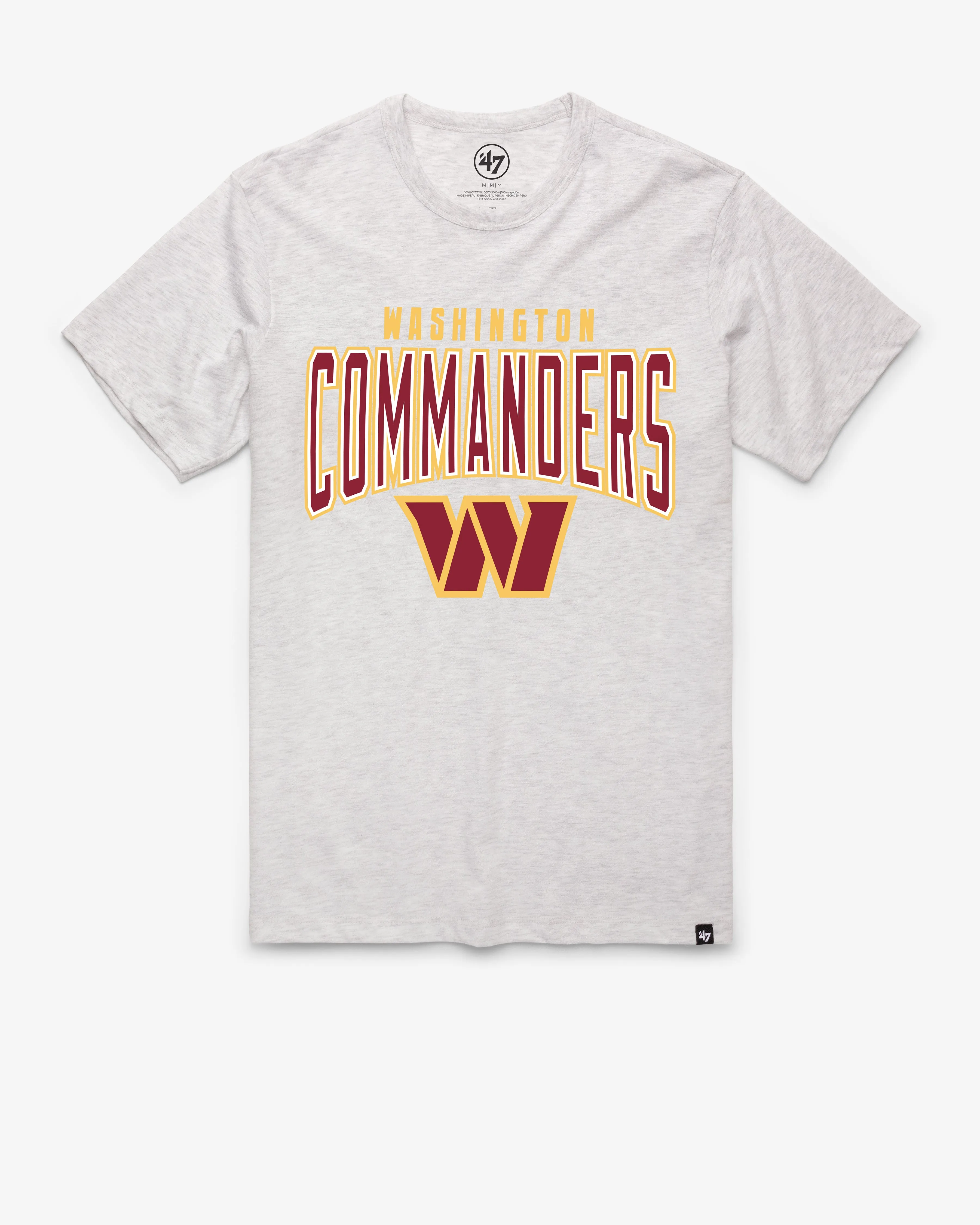 WASHINGTON COMMANDERS TEAM ELEMENTS ARCH '47 FRANKLIN TEE sold by 47