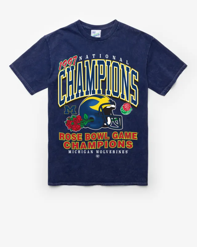 MICHIGAN WOLVERINES H-BOWLS LOCKER VINTAGE '47 TUBULAR TEE sold by 47