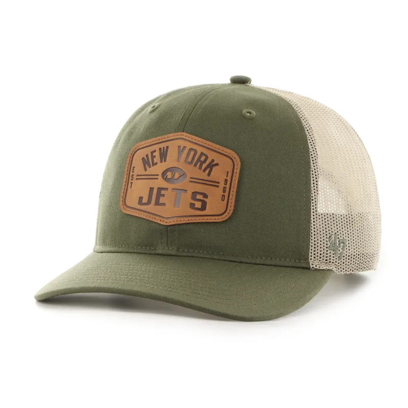 NEW YORK JETS HIDEBOUND '47 TRUCKER RF RELAXED FIT sold by 47