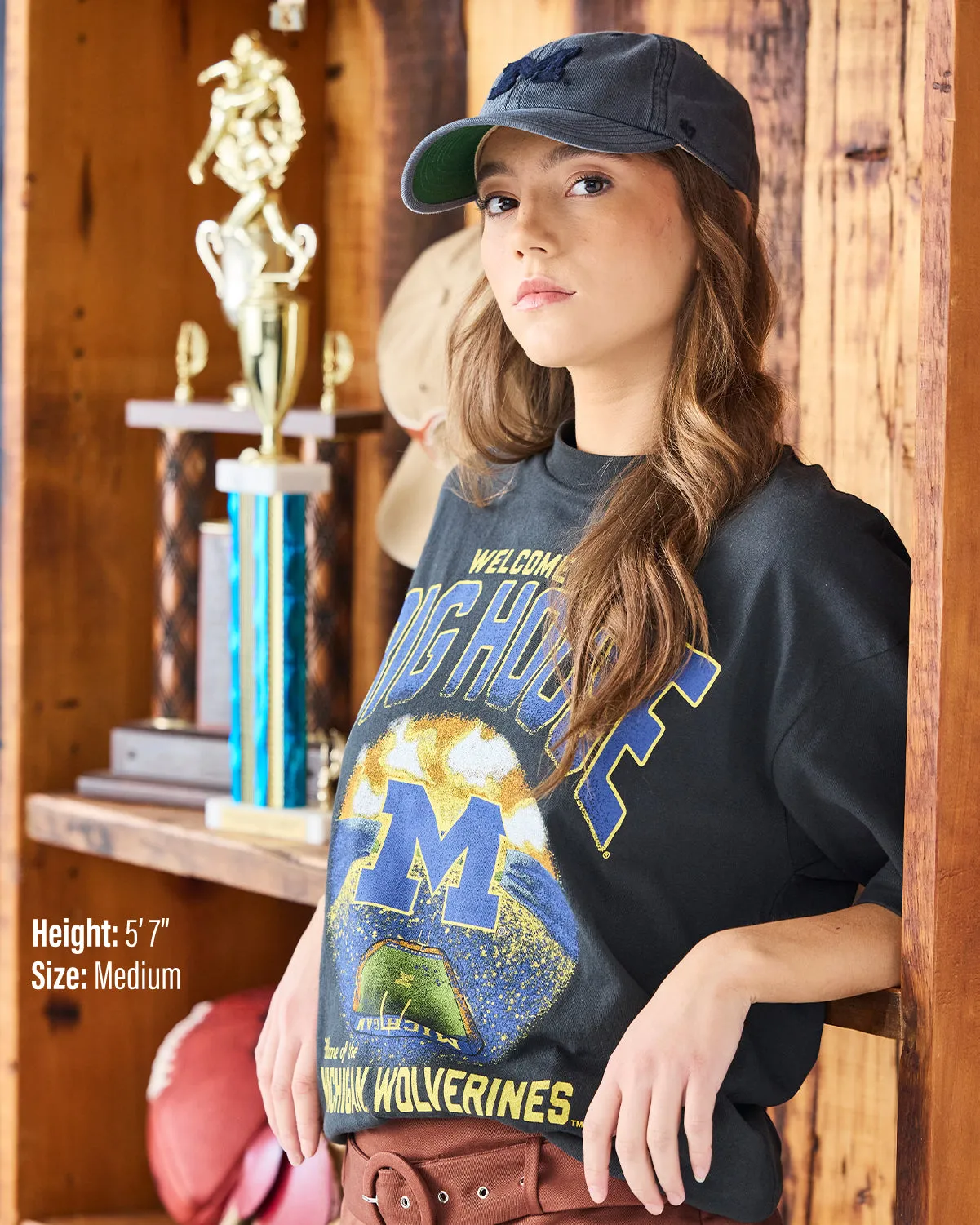 MICHIGAN WOLVERINES SIGMA '47 FOUNDATION TEE sold by 47 product image thumbnail 2