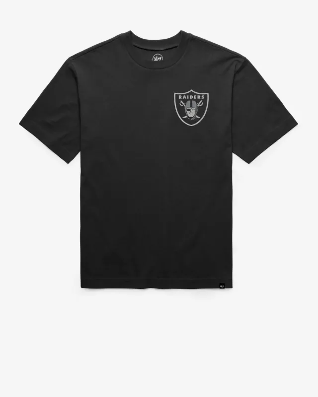 LAS VEGAS RAIDERS PANTHEON STACKER '47 FOUNDATION TEE sold by 47