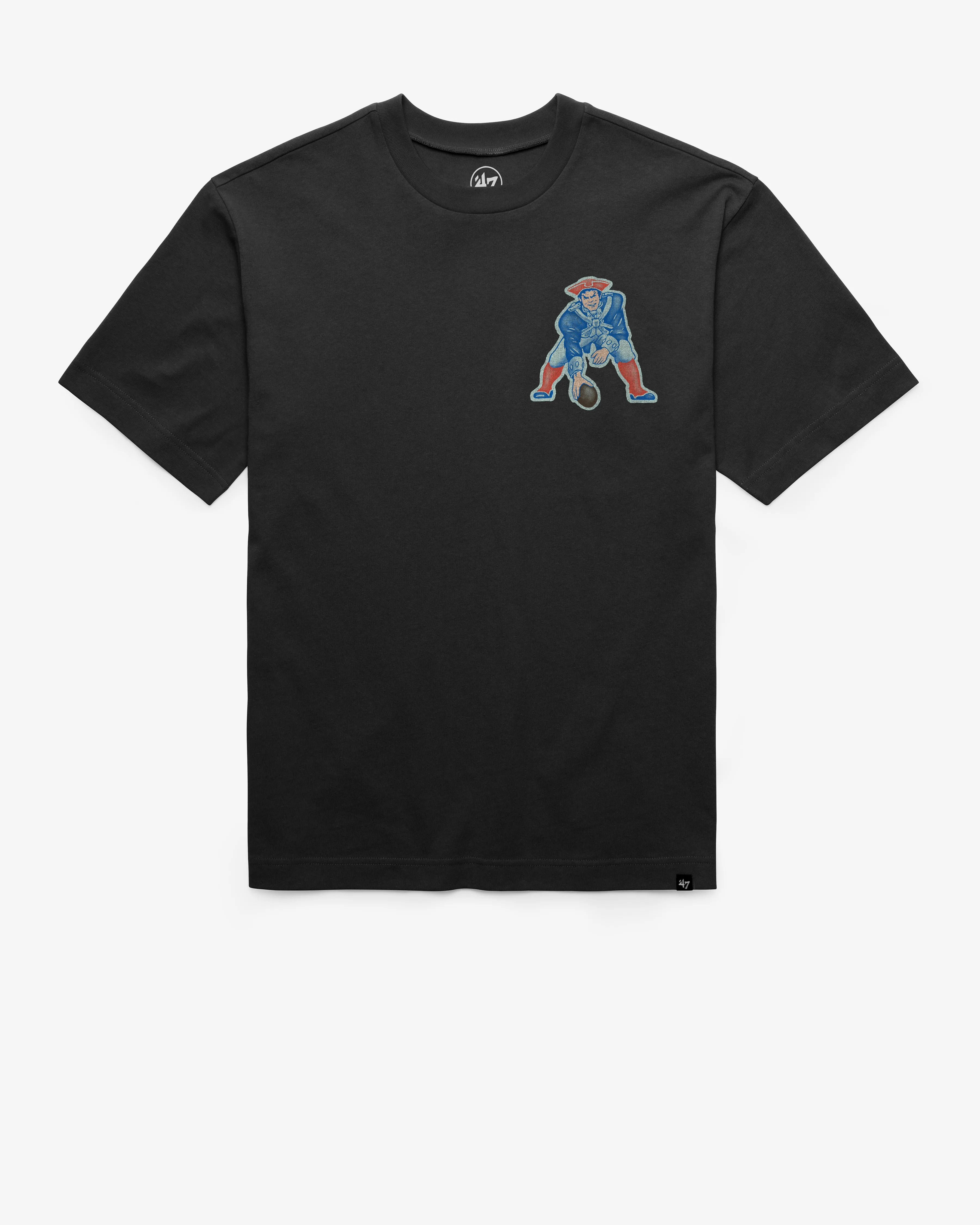 NEW ENGLAND PATRIOTS HISTORIC PANTHEON STACKER '47 FOUNDATION TEE sold by 47