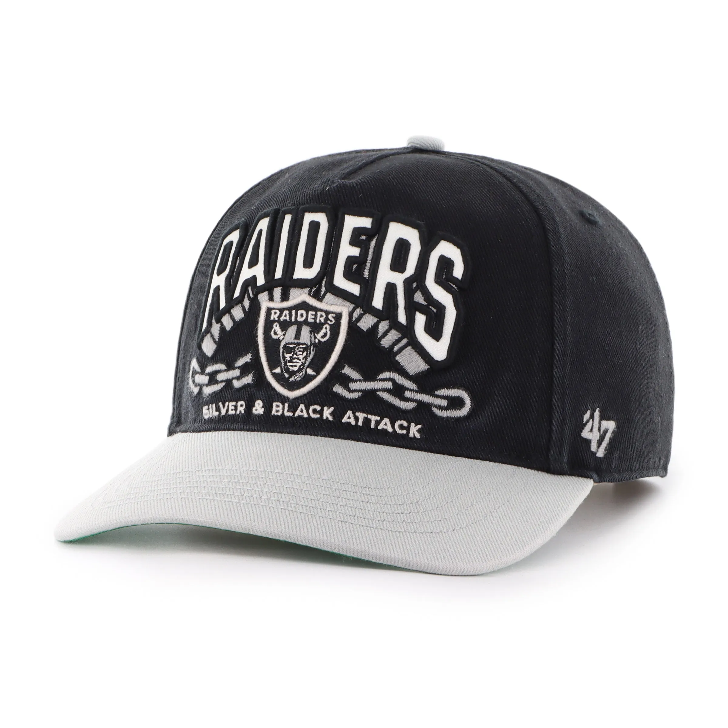 LAS VEGAS RAIDERS CHARLTON TWO TONE '47 HITCH RELAXED FIT sold by 47 product image thumbnail 5
