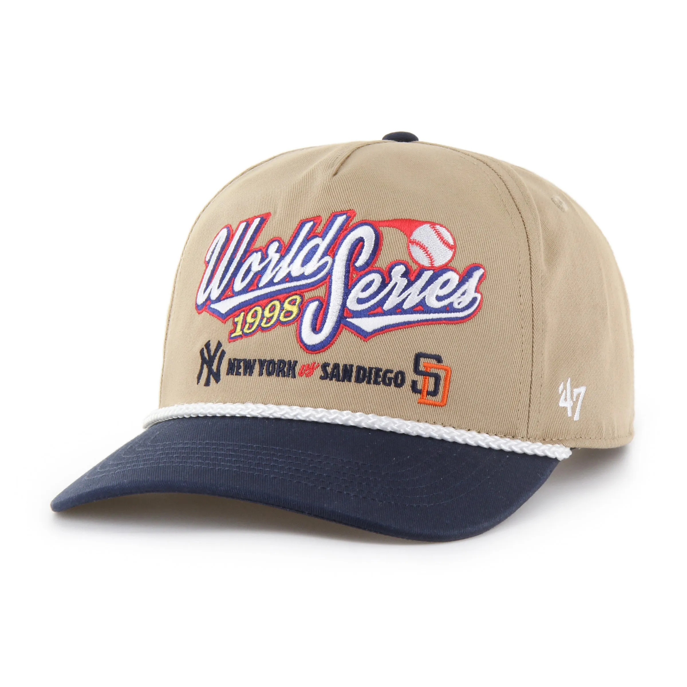 NEW YORK YANKEES VS. SAN DIEGO PADRES DUELING WORLD SERIES RIVALRY '47 HITCH sold by 47 product image thumbnail 4