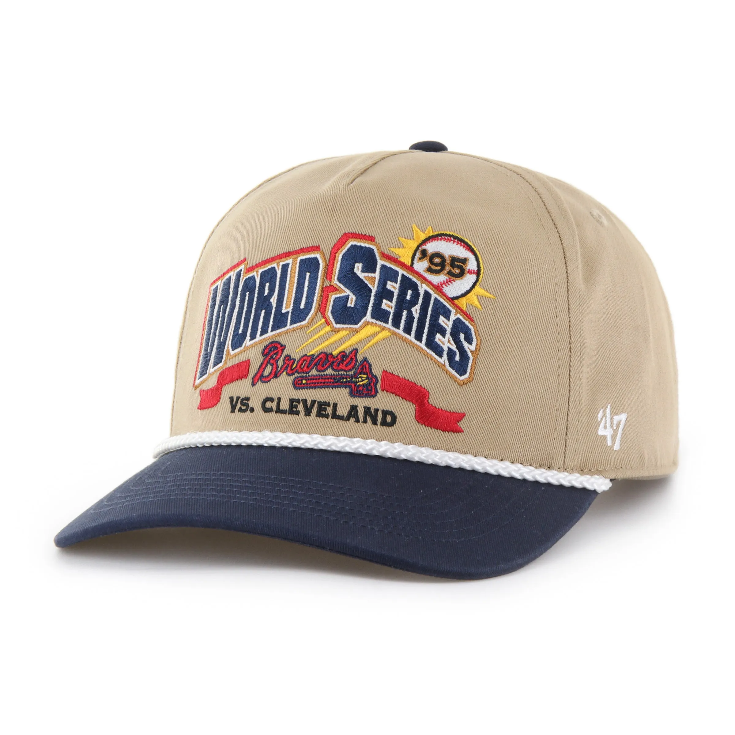 ATLANTA BRAVES VS. CLEVELAND GUARDIANS DUELING WORLD SERIES RIVALRY '47 HITCH sold by 47 product image thumbnail 4