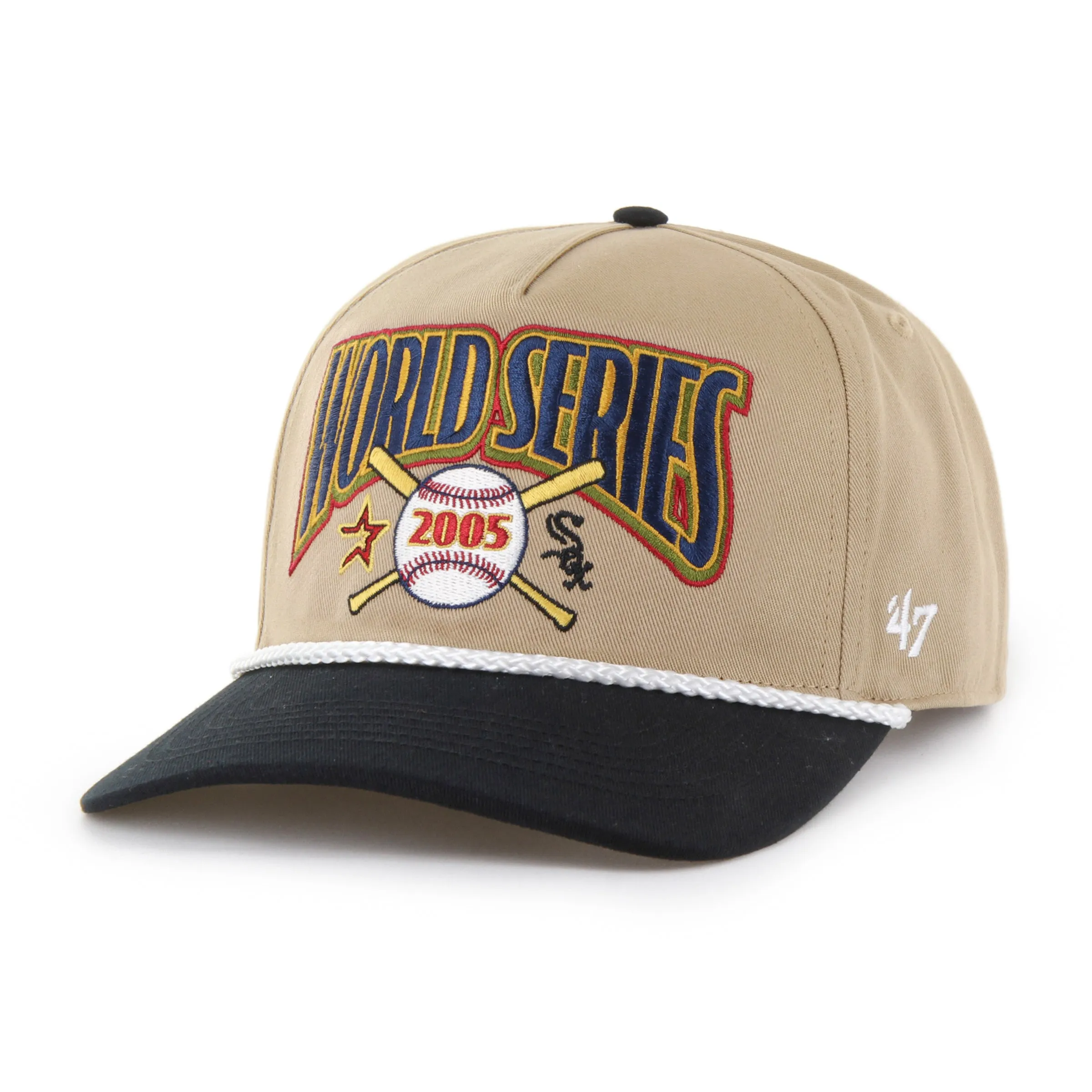 HOUSTON ASTROS VS. CHICAGO WHITE SOX DUELING WORLD SERIES RIVALRY '47 HITCH sold by 47 product image thumbnail 4
