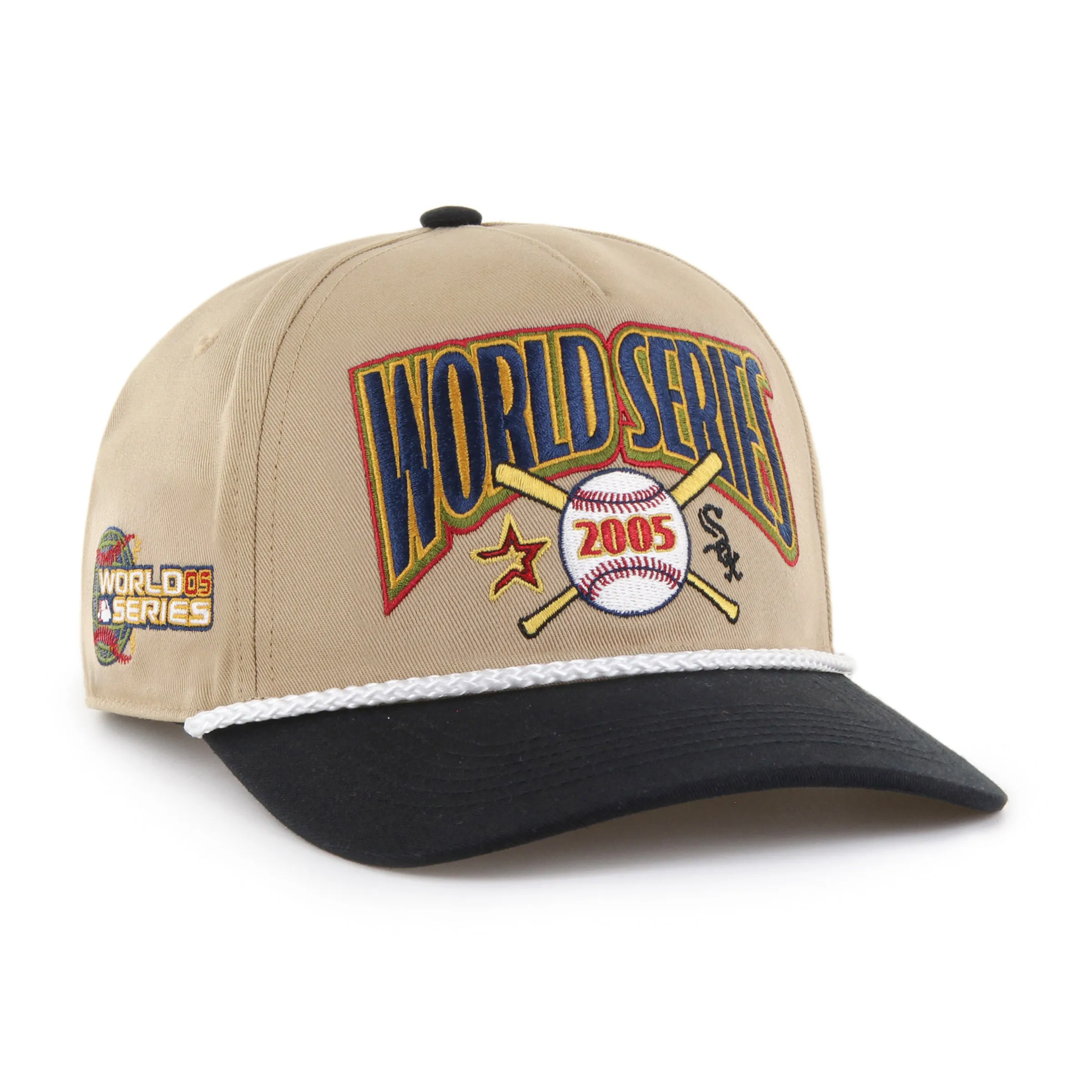 HOUSTON ASTROS VS. CHICAGO WHITE SOX DUELING WORLD SERIES RIVALRY '47 HITCH sold by 47