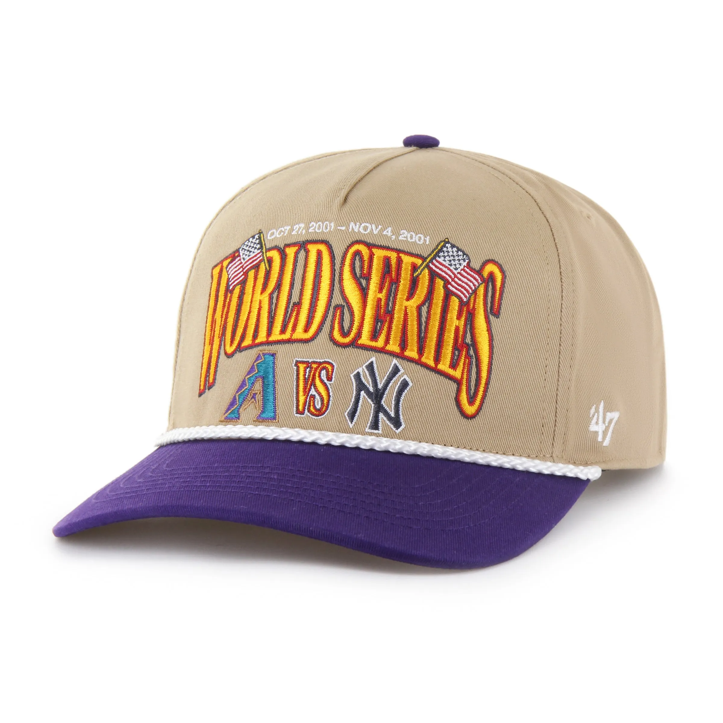 ARIZONA DIAMONDBACKS VS. NEW YORK YANKEES DUELING WORLD SERIES RIVALRY '47 HITCH sold by 47 product image thumbnail 4