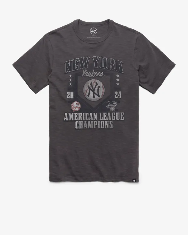 NEW YORK YANKEES 2024 AMERICAN LEAGUE CHAMPIONS '47 SCRUM TEE sold by 47