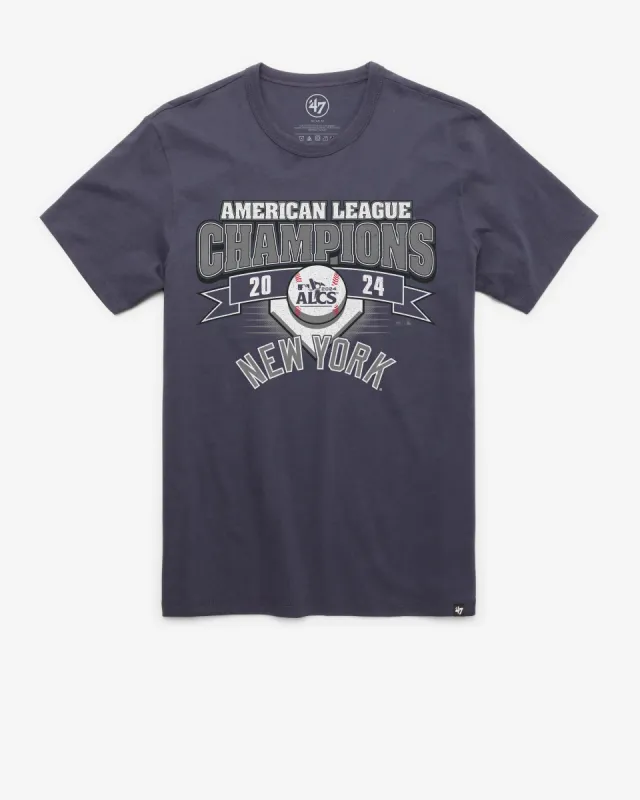 NEW YORK YANKEES 2024 AMERICAN LEAGUE CHAMPIONS '47 FRANKLIN TEE sold by 47