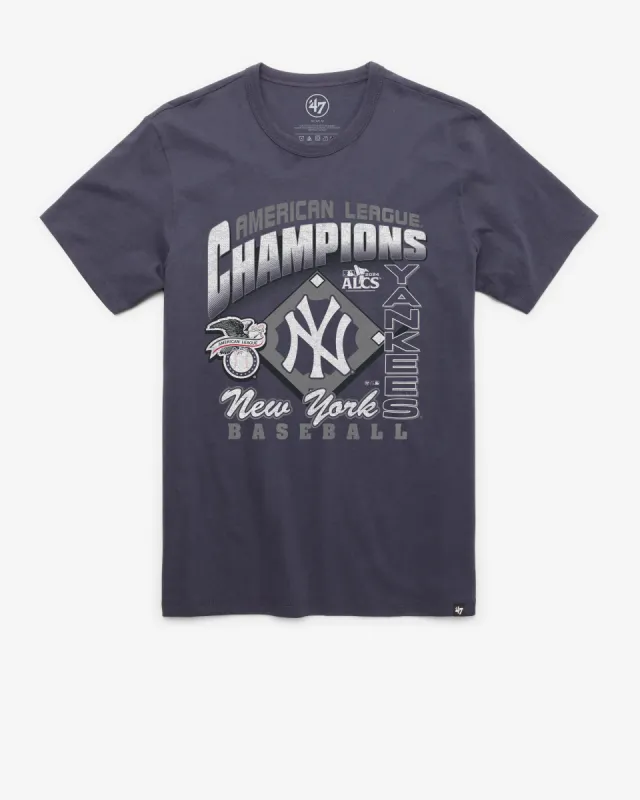 NEW YORK YANKEES 2024 AMERICAN LEAGUE CHAMPIONS '47 FRANKLIN TEE sold by 47