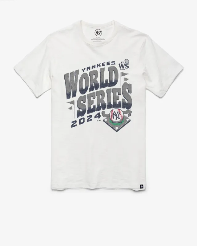 NEW YORK YANKEES 2024 WORLD SERIES '47 SCRUM TEE sold by 47