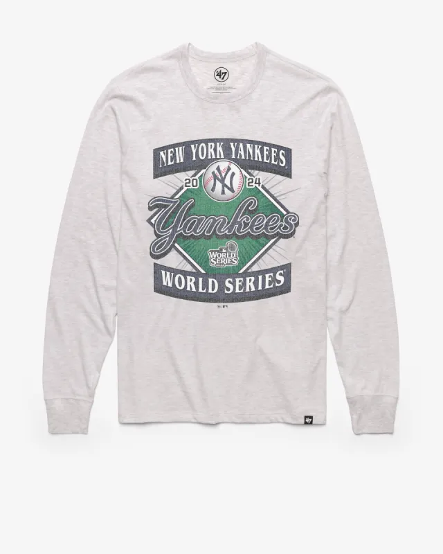 NEW YORK YANKEES 2024 WORLD SERIES '47 FRANKLIN LONG SLEEVE TEE sold by 47