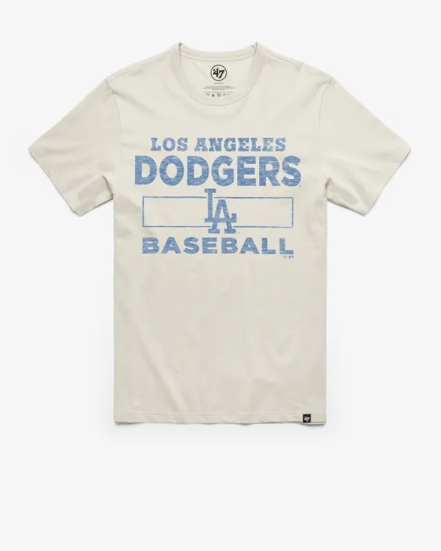 LOS ANGELES DODGERS BLOCK PRINT '47 FRANKLIN TEE sold by 47