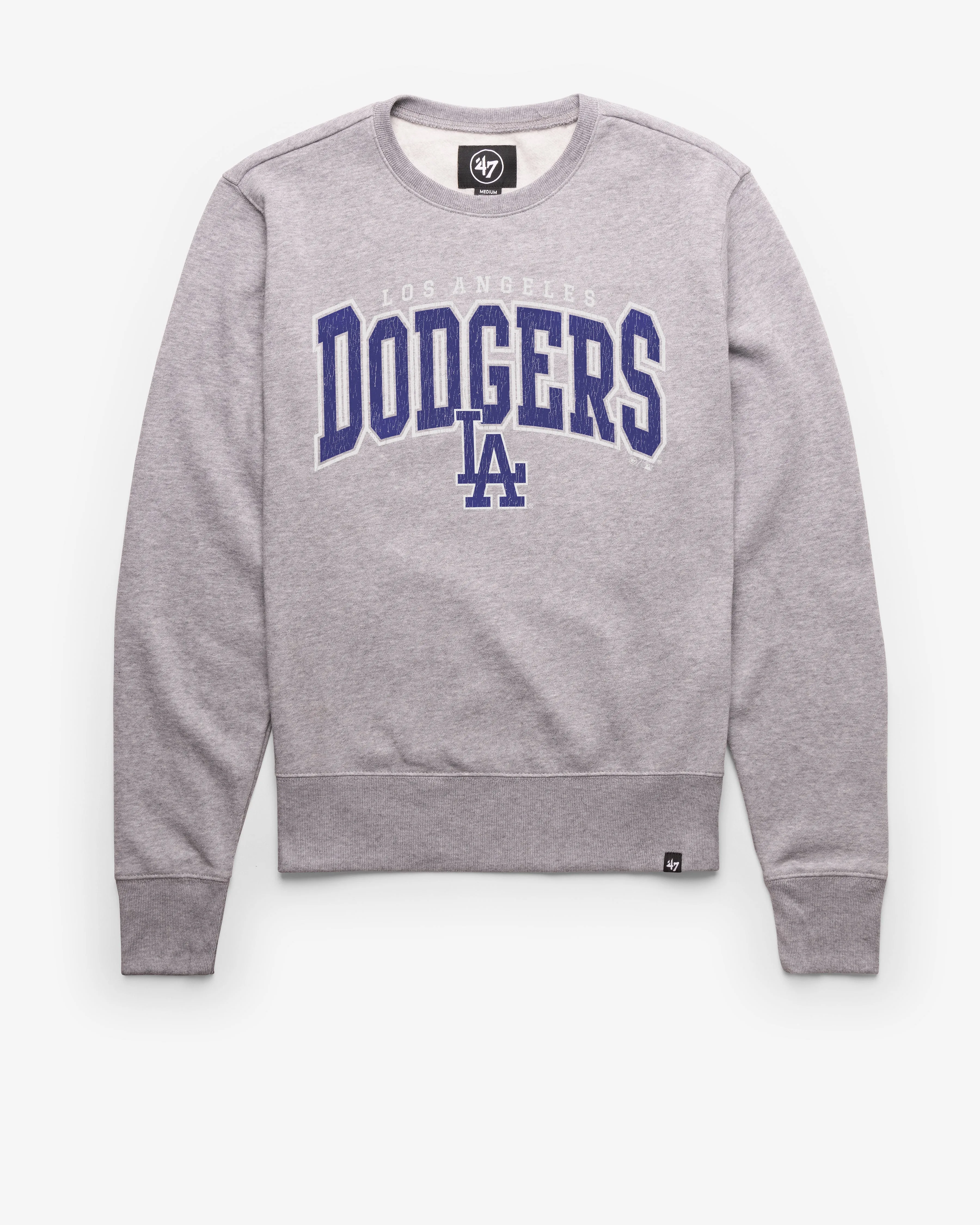 LOS ANGELES DODGERS VARSITY BLOCK '47 HEADLINE CREW sold by 47