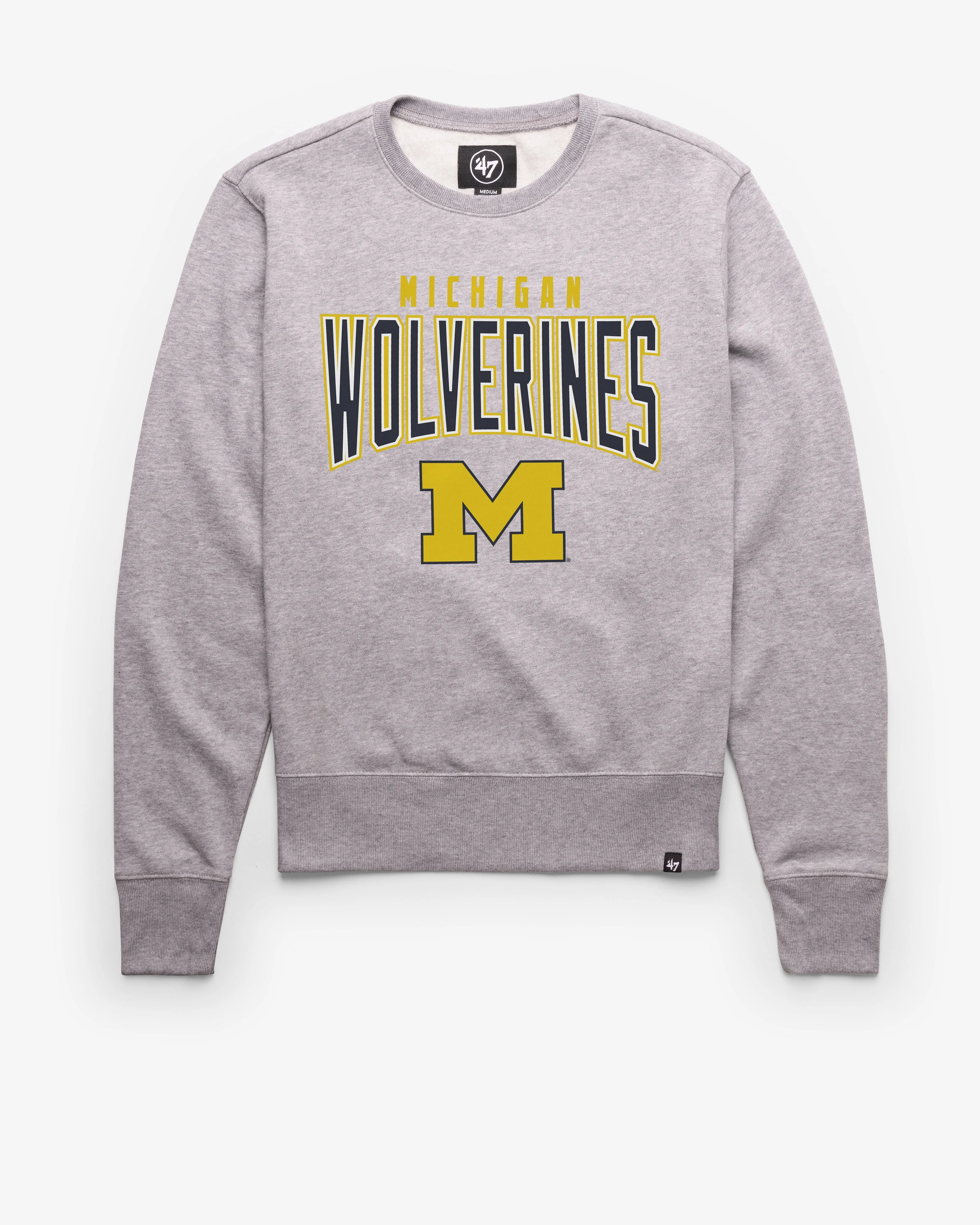 MICHIGAN WOLVERINES TEAM ELEMENTS ARCH '47 HEADLINE CREW sold by 47