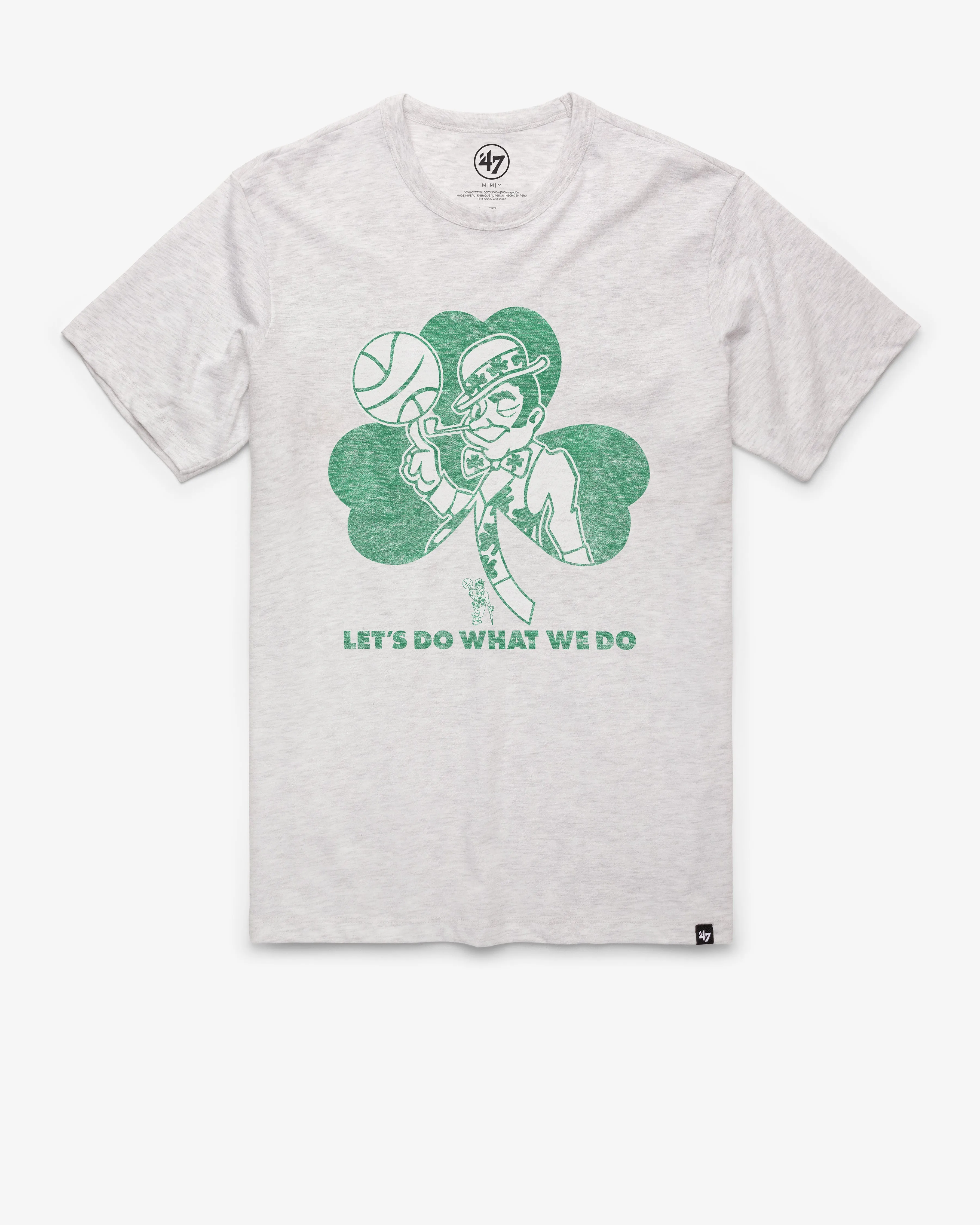 BOSTON CELTICS DO WHAT WE DO '47 FRANKLIN TEE sold by 47