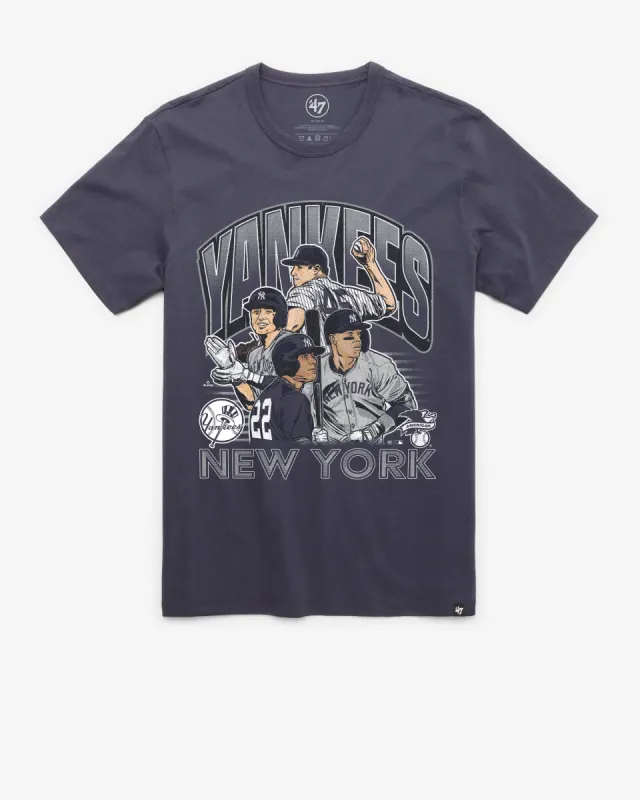 NEW YORK YANKEES MULTI PLAYER MLB '47 FRANKLIN TEE sold by 47