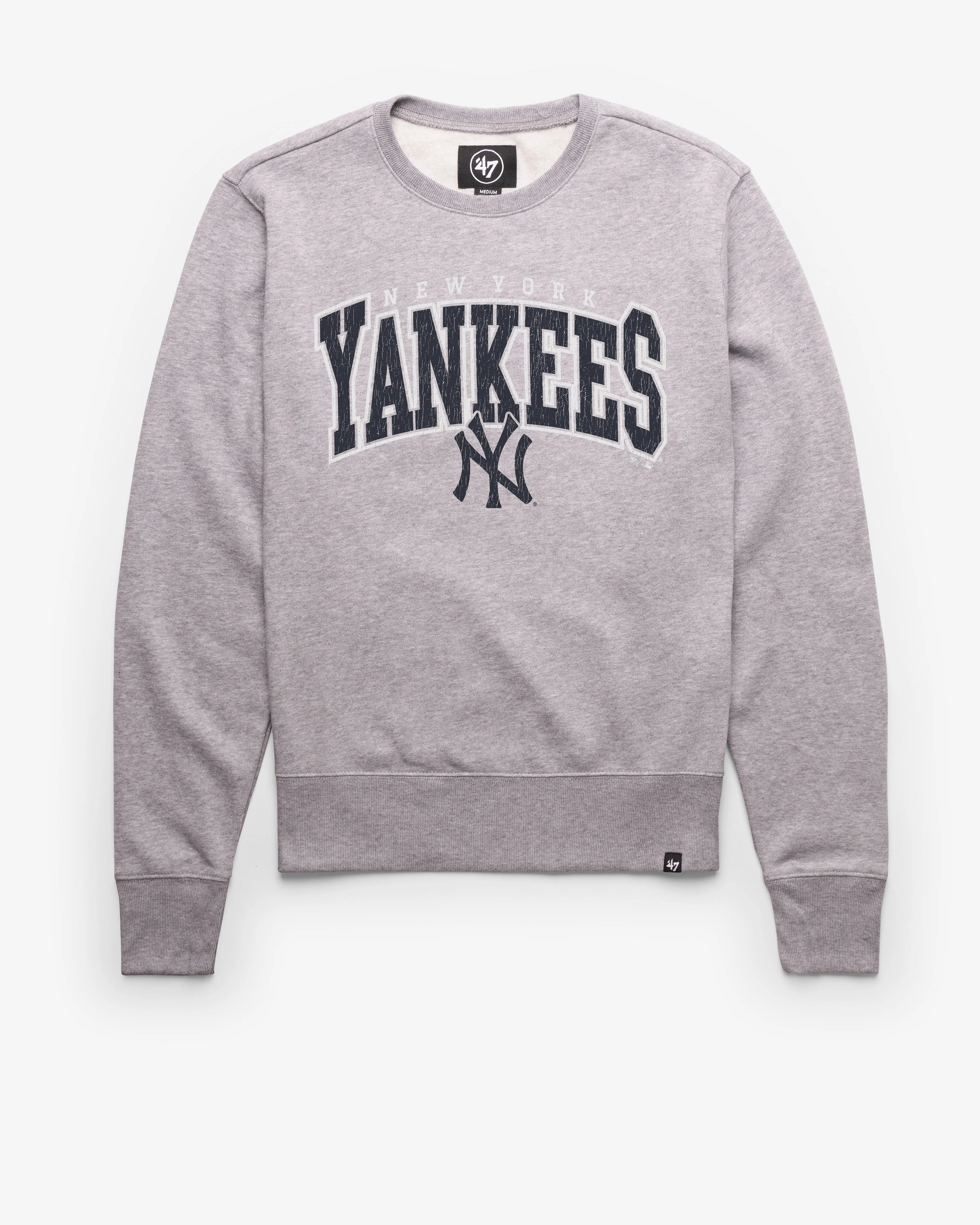 NEW YORK YANKEES VARSITY BLOCK '47 HEADLINE CREW sold by 47