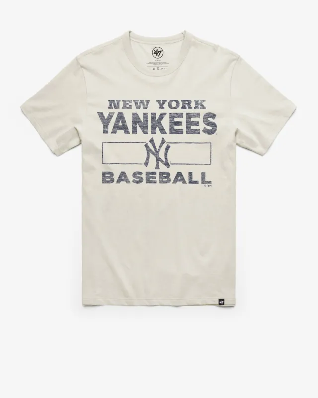 NEW YORK YANKEES BLOCK PRINT '47 FRANKLIN TEE sold by 47