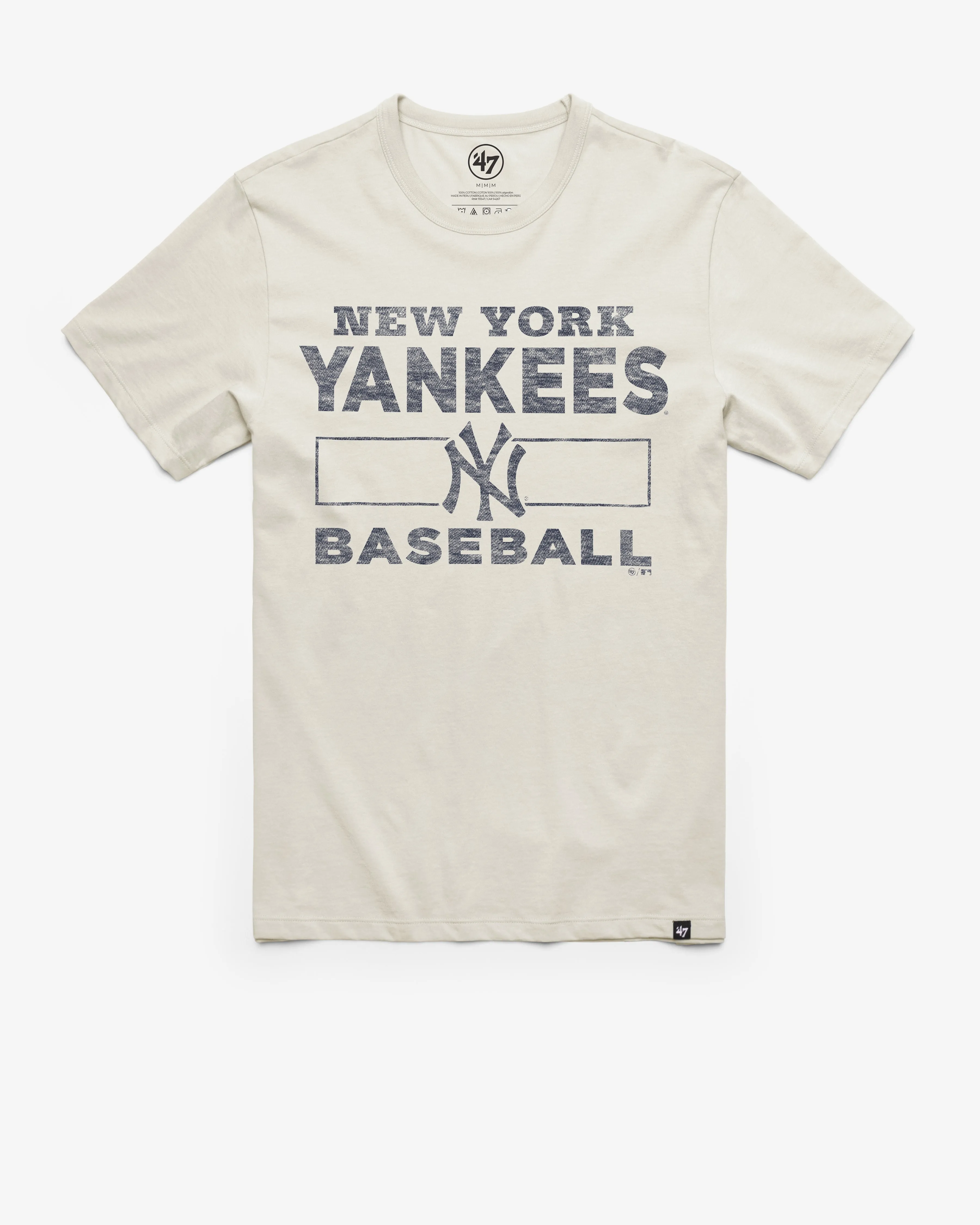 NEW YORK YANKEES BLOCK PRINT '47 FRANKLIN TEE sold by 47