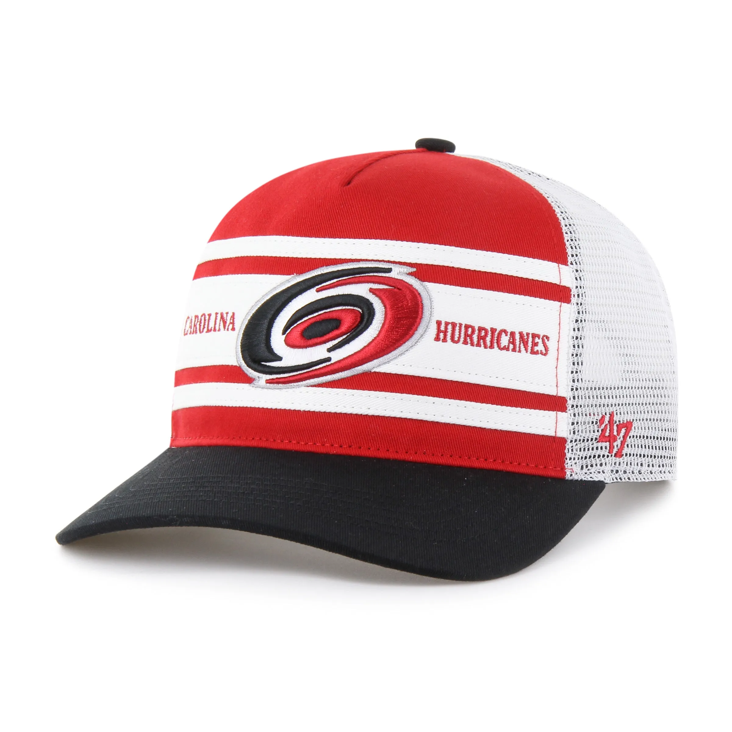 CAROLINA HURRICANES DOUBLE HEADER SUPER STRIPE '47 HITCH RF RELAXED FIT sold by 47