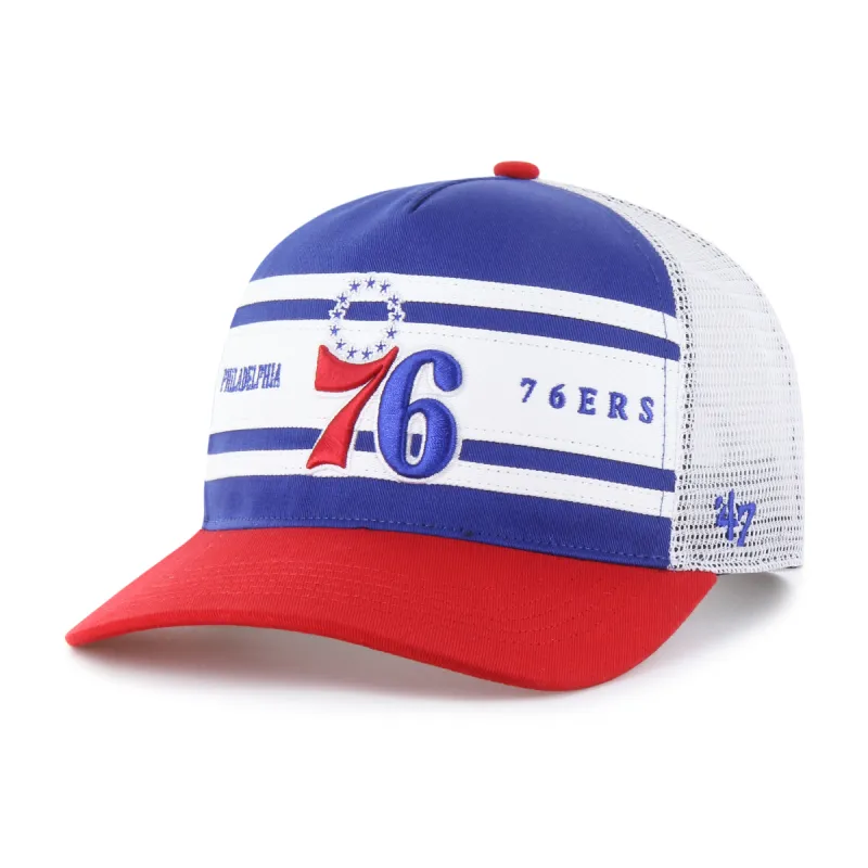 PHILADELPHIA 76ERS ARENA SUPER STRIPE '47 HITCH RELAXED FIT made by 47