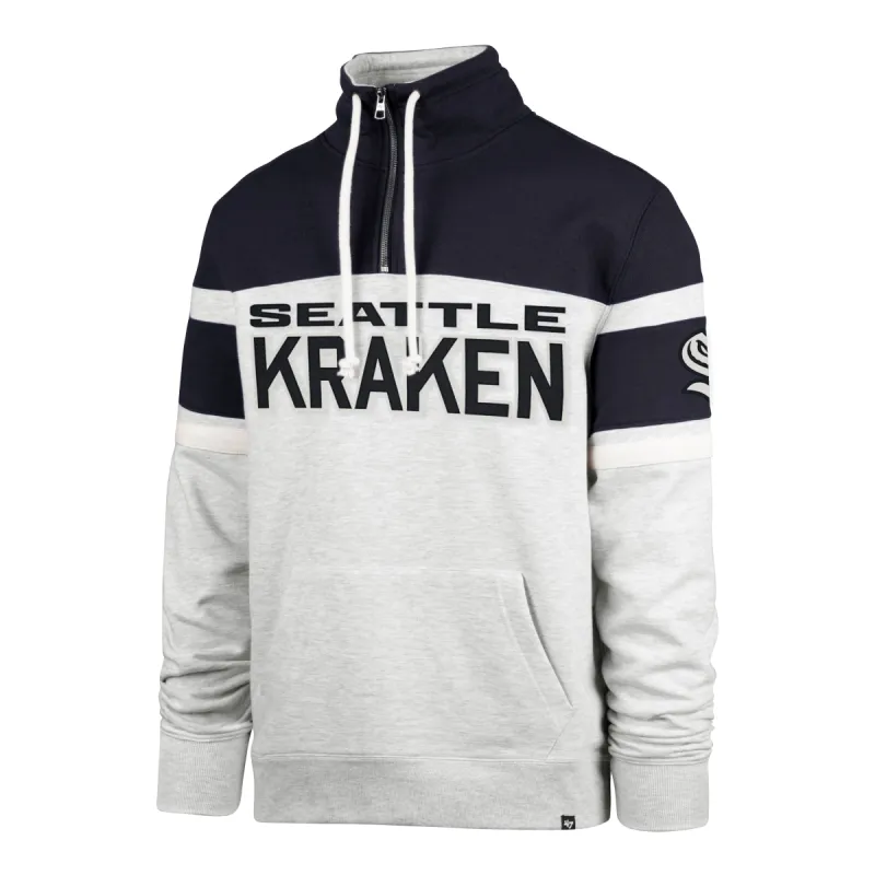 SEATTLE KRAKEN ARENA AMP '47 BAY RIDGE 1/4 ZIP made by 47