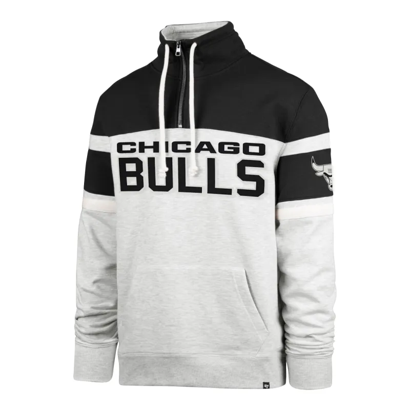CHICAGO BULLS ARENA AMP '47 BAY RIDGE 1/4 ZIP made by 47