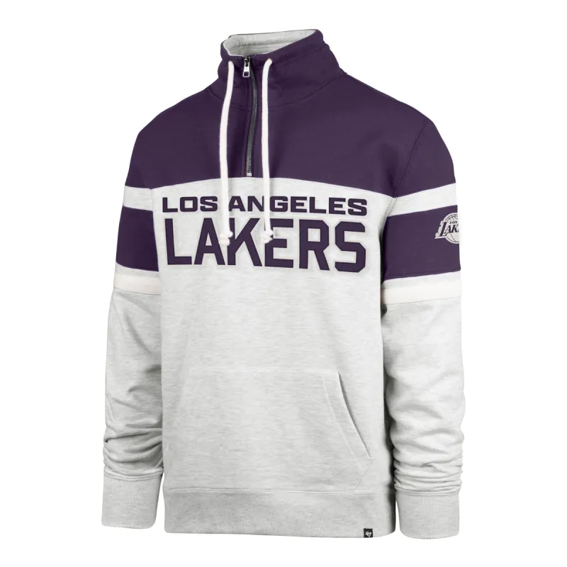 LOS ANGELES LAKERS ARENA AMP '47 BAY RIDGE 1/4 ZIP sold by 47