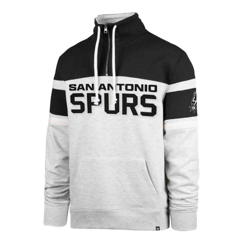 SAN ANTONIO SPURS ARENA AMP '47 BAY RIDGE 1/4 ZIP made by 47