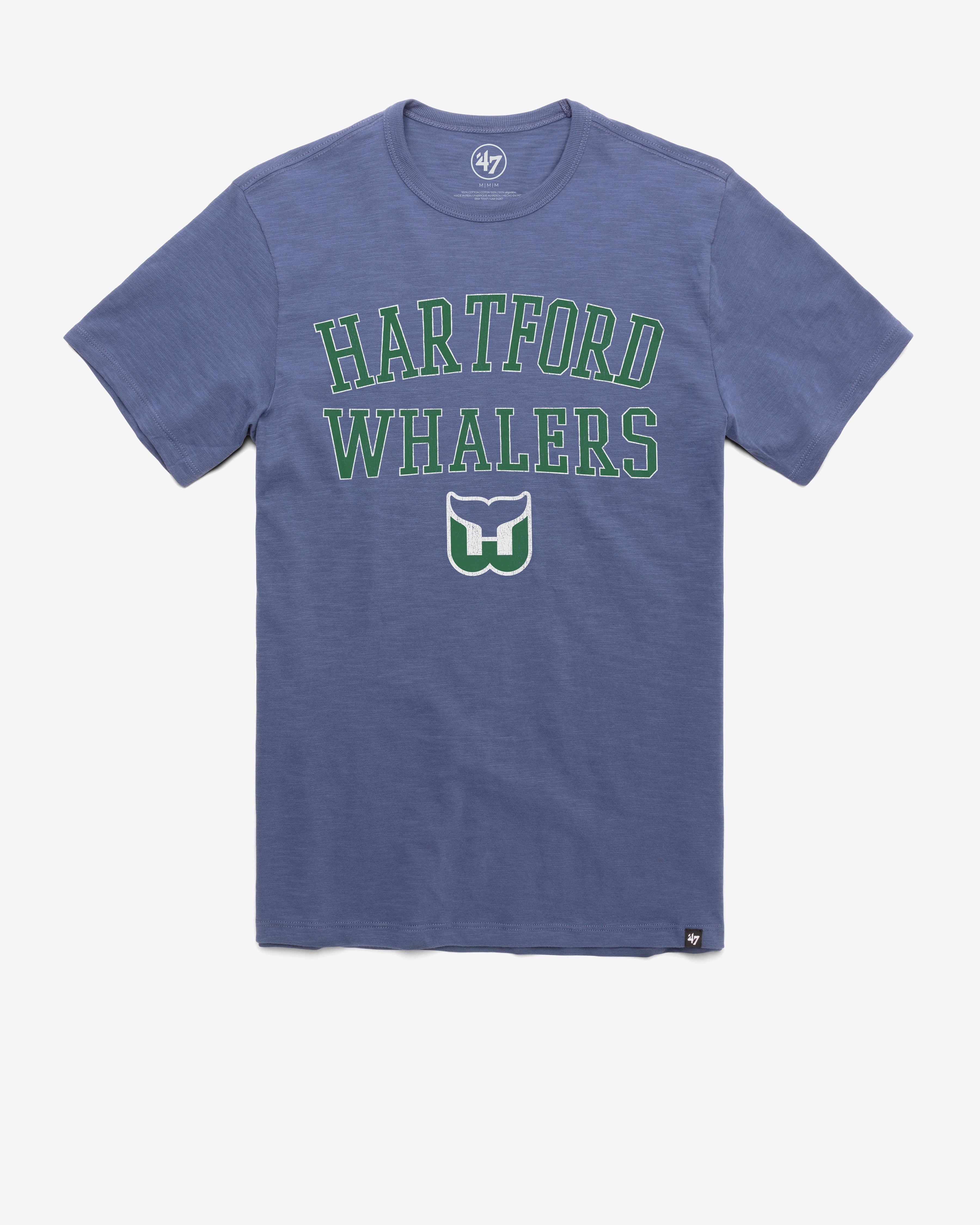 HARTFORD WHALERS VINTAGE TRACK '47 SCRUM TEE sold by 47