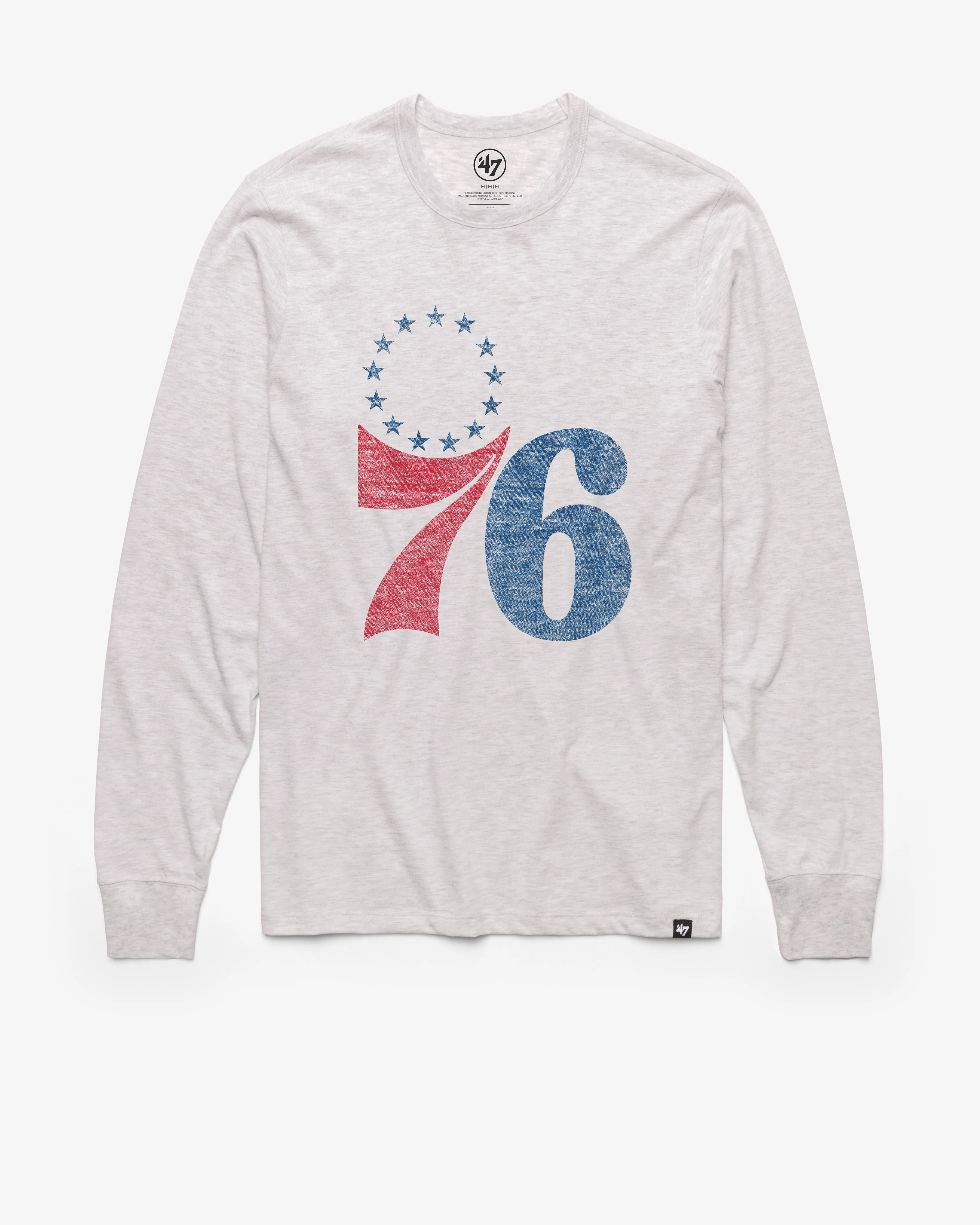 PHILADELPHIA 76ERS PREMIER '47 FRANKLIN LONG SLEEVE TEE sold by 47