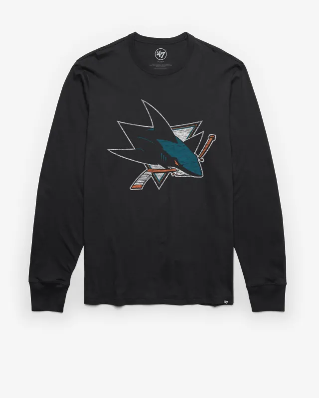 SAN JOSE SHARKS PREMIER '47 FRANKLIN LONG SLEEVE TEE sold by 47
